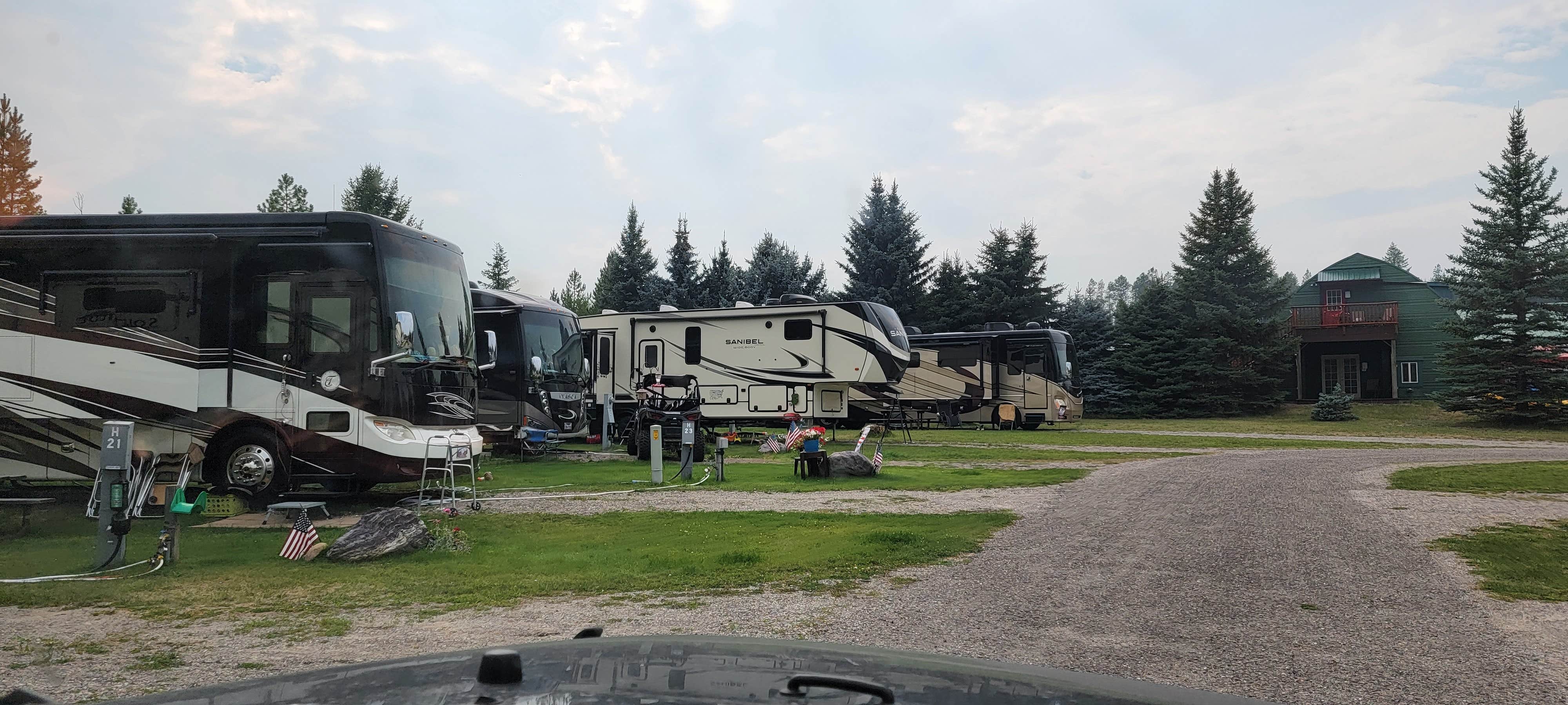 Nancy C.'s photo at North American RV Park & Yurt Village near Martin City, MT