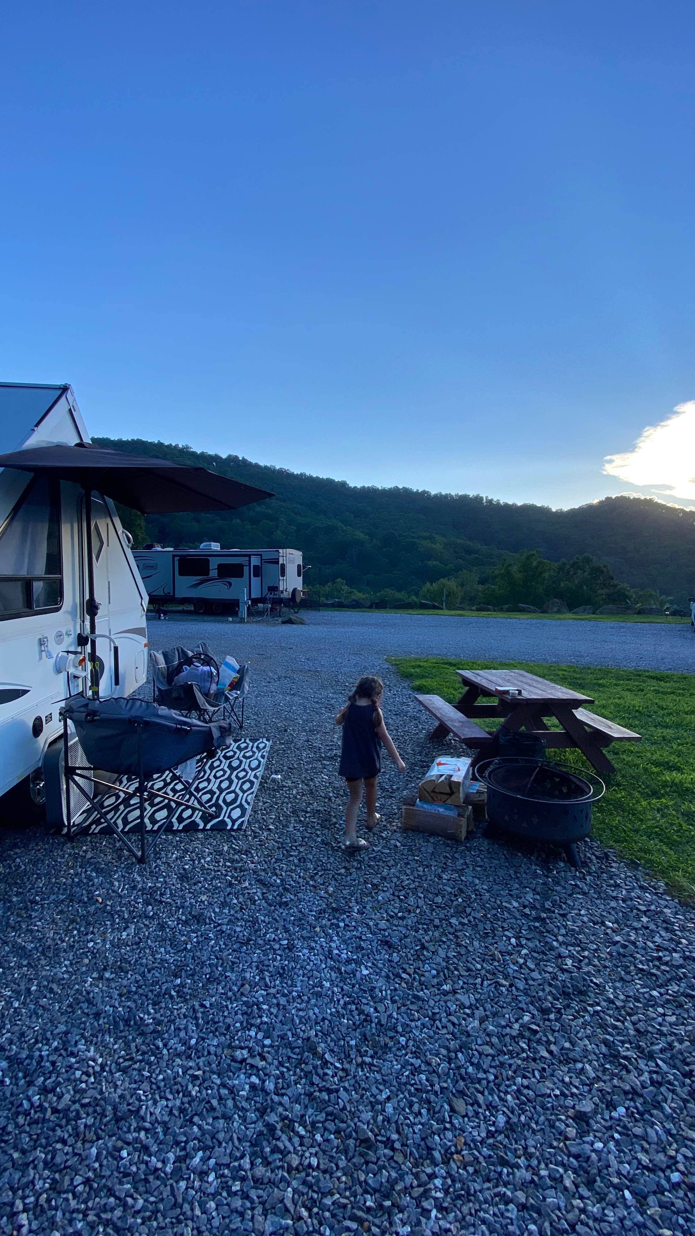 Cassandra R.'s photo at Mama Gertie's Hideaway Campground near Montreat, NC