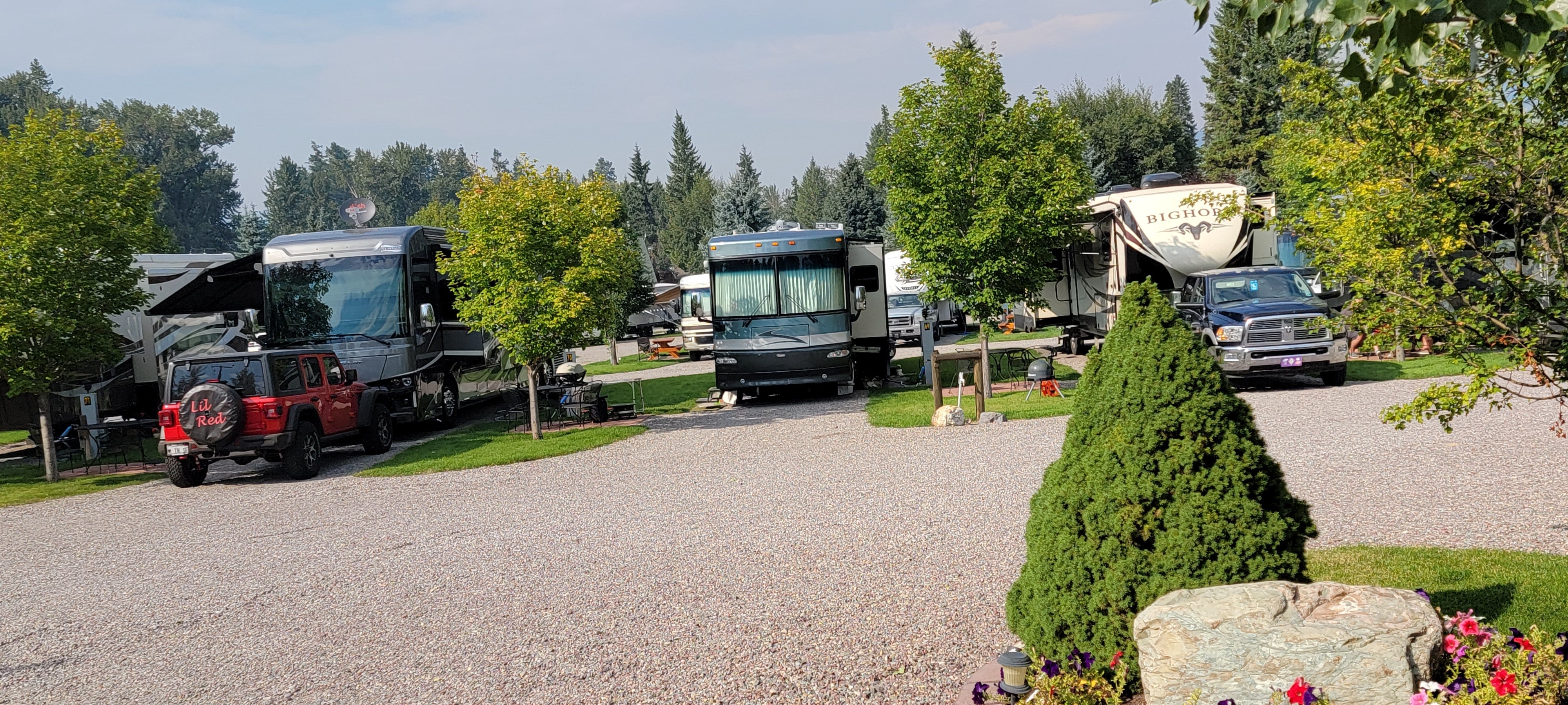 Camper submitted image from Columbia Falls RV Park - 5