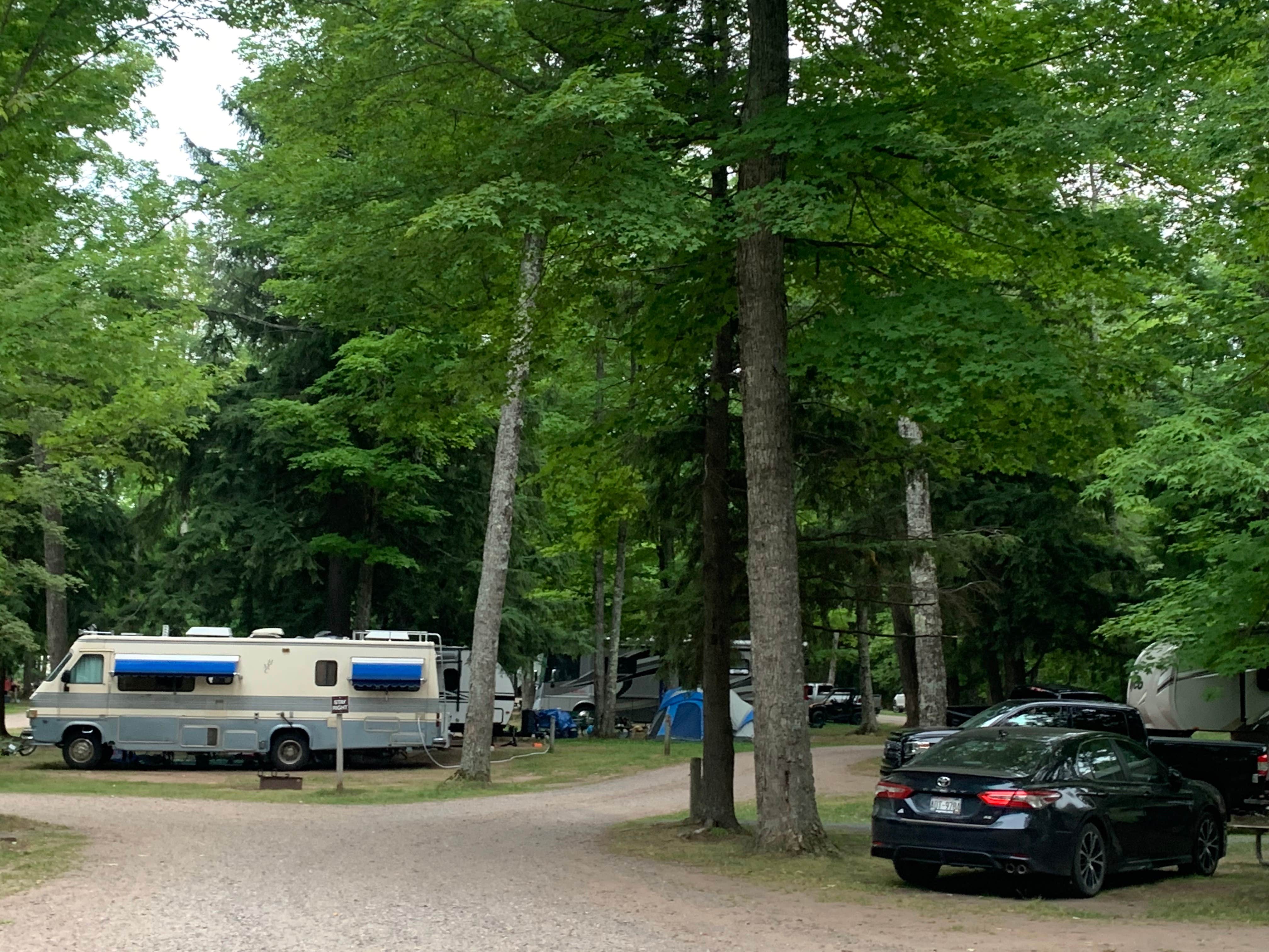 Neil T.'s photo of rv camping at Perkins Park & Campground near Allouez, MI