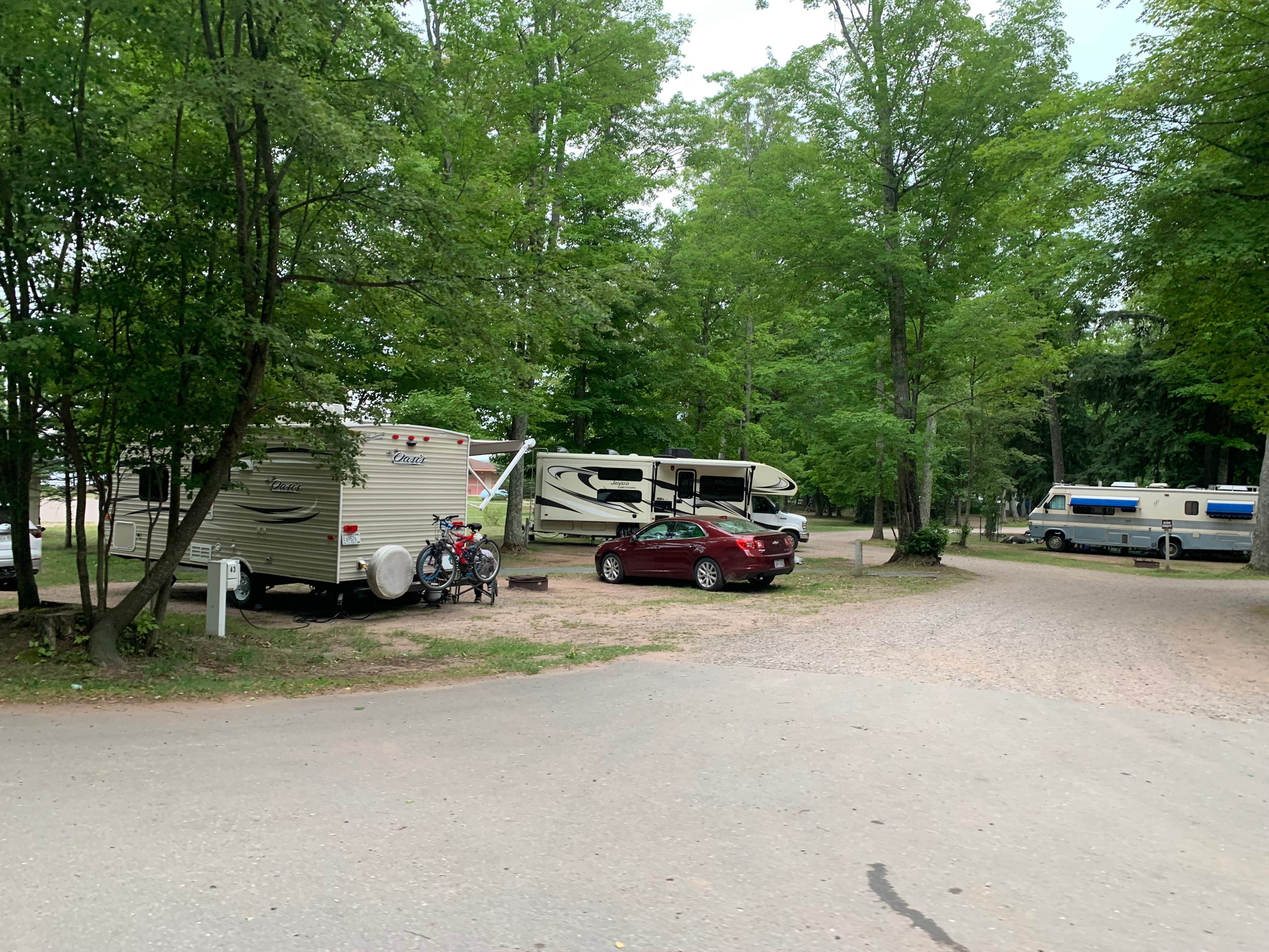 Neil T.'s photo of rv camping at Perkins Park & Campground near Big Bay, MI