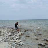 Review photo of Peninsula Point Lighthouse Access Road - Dispersed by Neil T., August 31, 2021