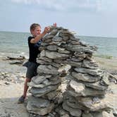 Review photo of Peninsula Point Lighthouse Access Road - Dispersed by Neil T., August 31, 2021