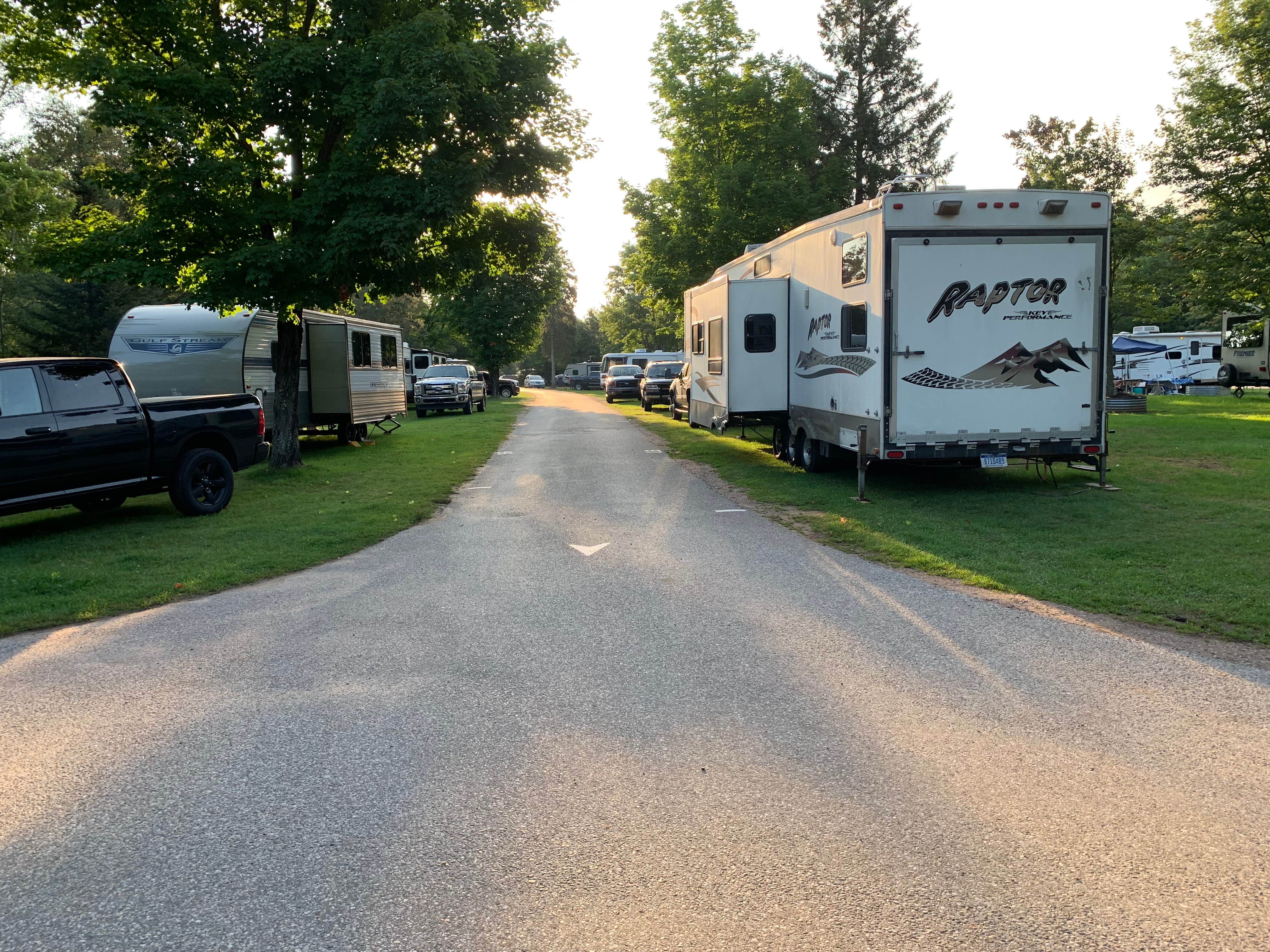 Neil T.'s photo of rv camping at Brimley State Park Campground near Rudyard, MI