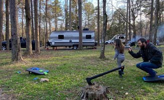 Cassandra R.'s photo of rv camping at Morrow Mountain State Park Campground near Mineral Springs, NC