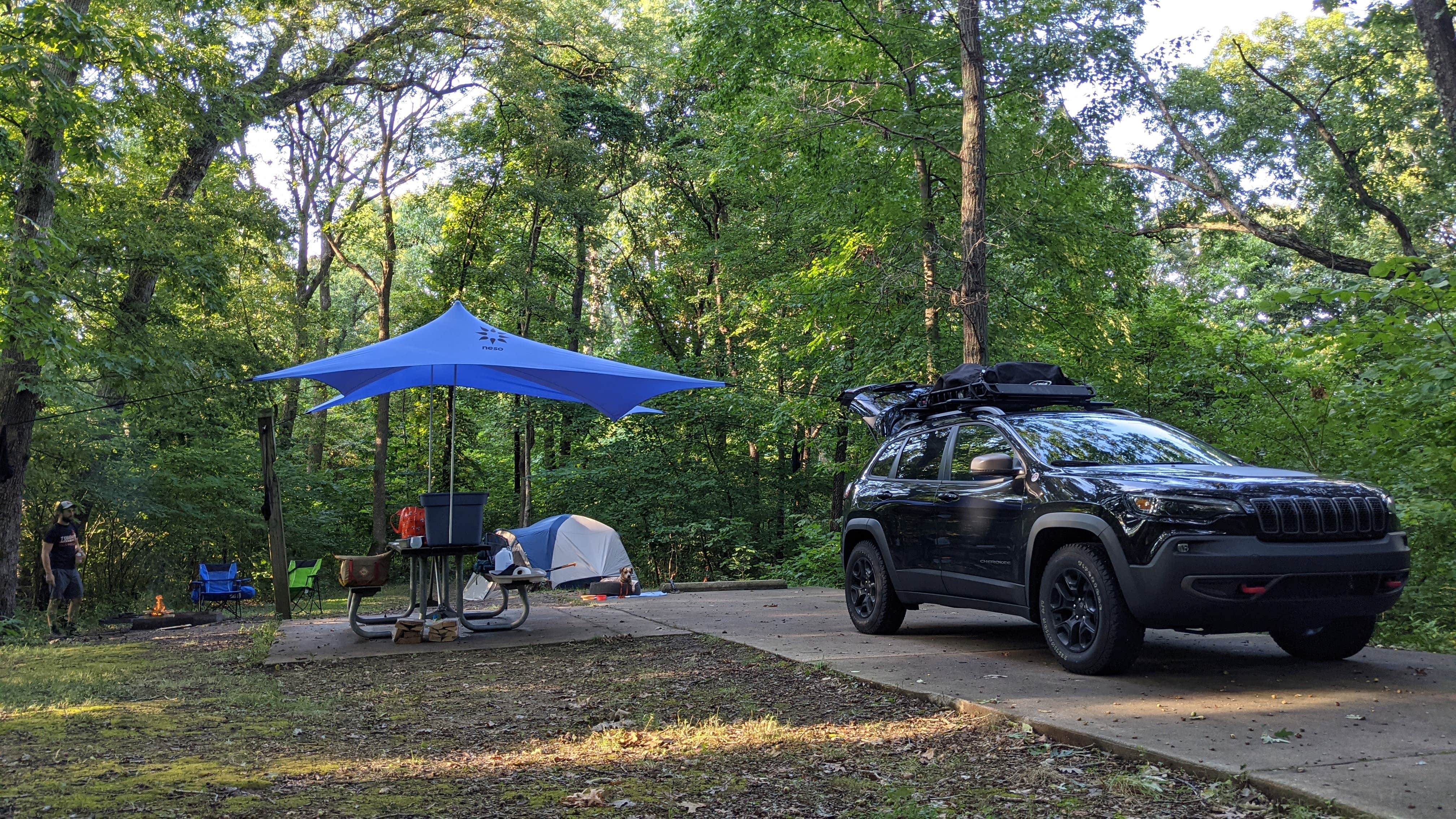 Danielle C.'s photo at Dr. Edmund A. Babler Memorial State Park Campground near Lake St. Louis, MO