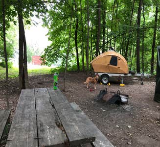 Camper-submitted photo from Whitetail Campground — Illini State Park