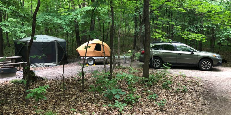 Camper submitted image from Grass Lake Campground — Maplewood State Park