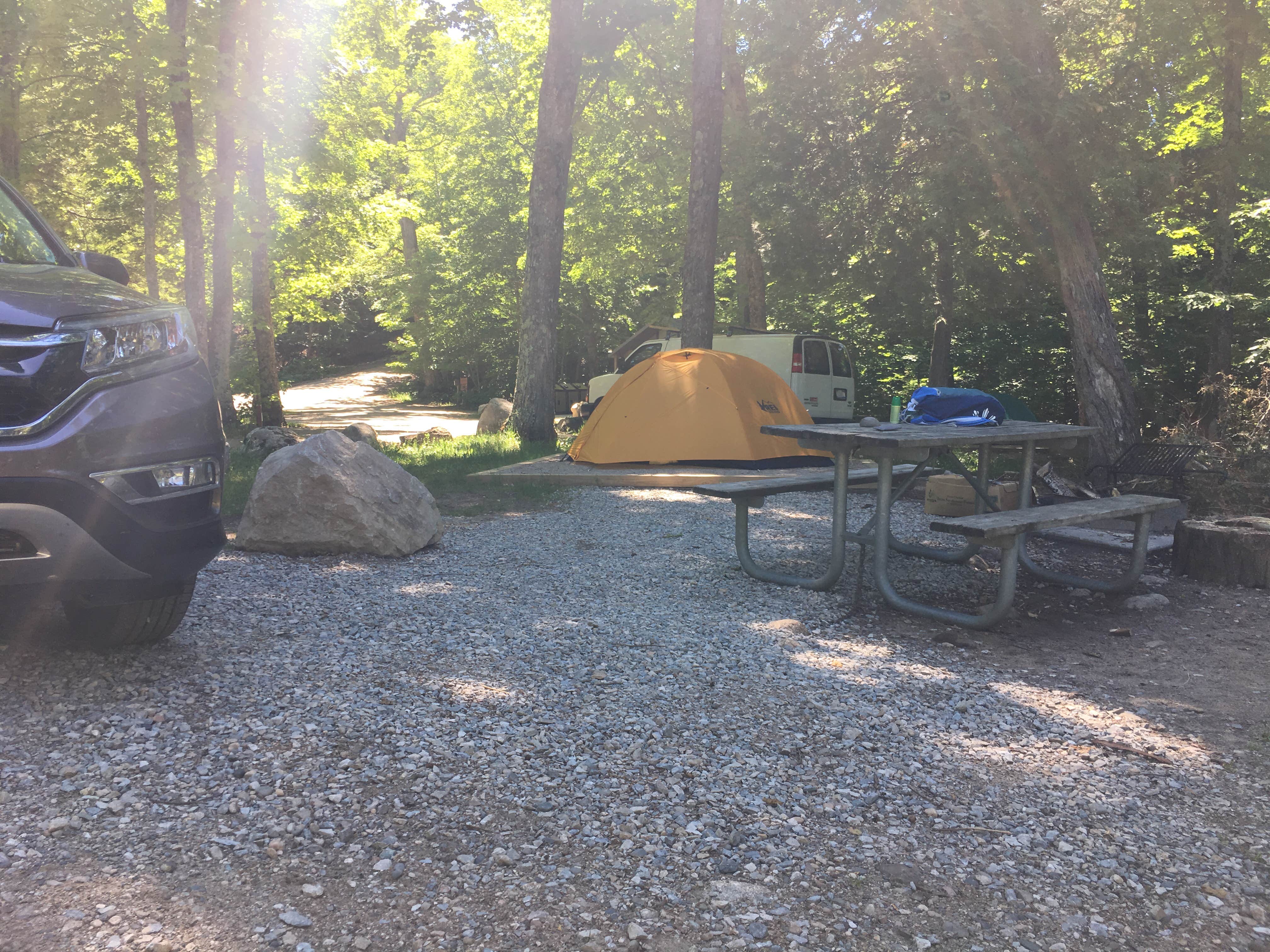 Camper submitted image from Little Beaver Lake Campground — Pictured Rocks National Lakeshore - 5