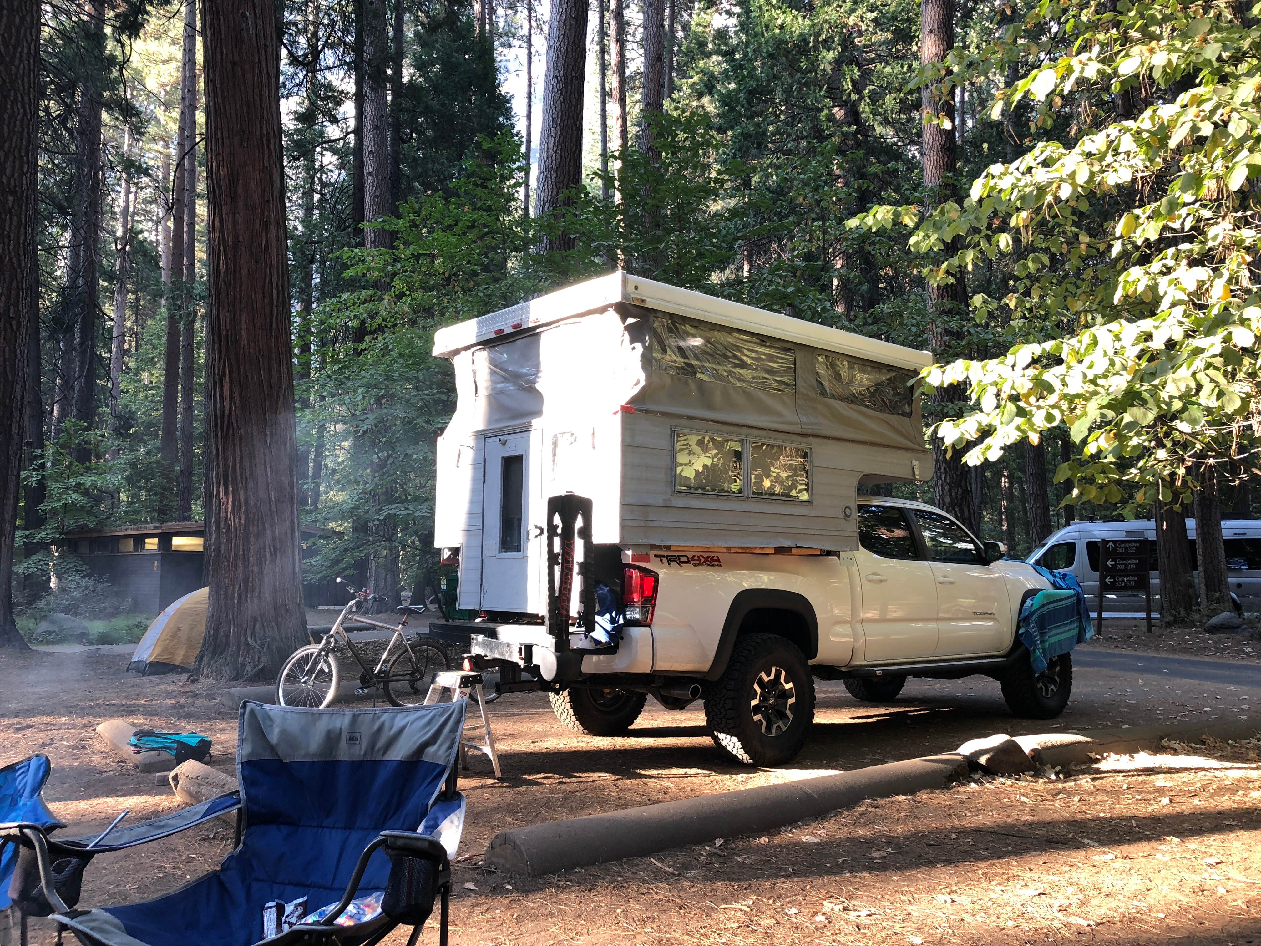 Jordan R.'s photo of rv camping at Upper Pines Campground — Yosemite National Park near Wawona, CA