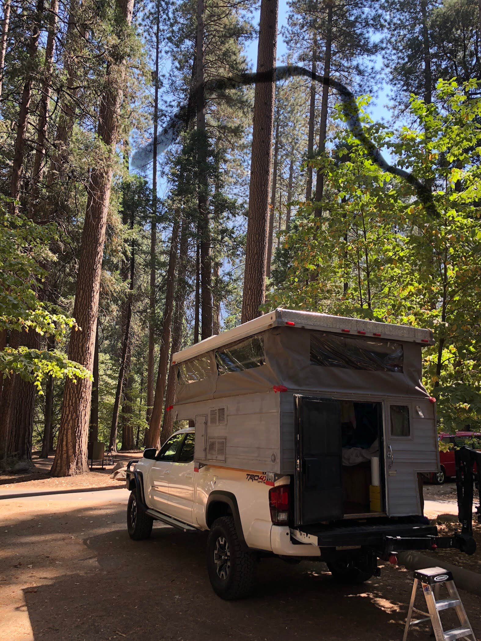 Jordan R.'s photo of rv camping at Upper Pines Campground — Yosemite National Park near Mather, CA