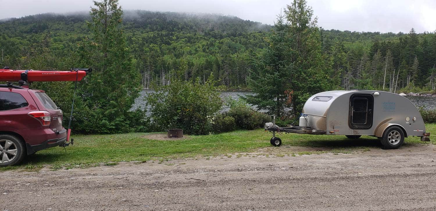 Jean C.'s photo of rv camping at Little Jo-Mary Pond Campsites near Brownville Junction, ME