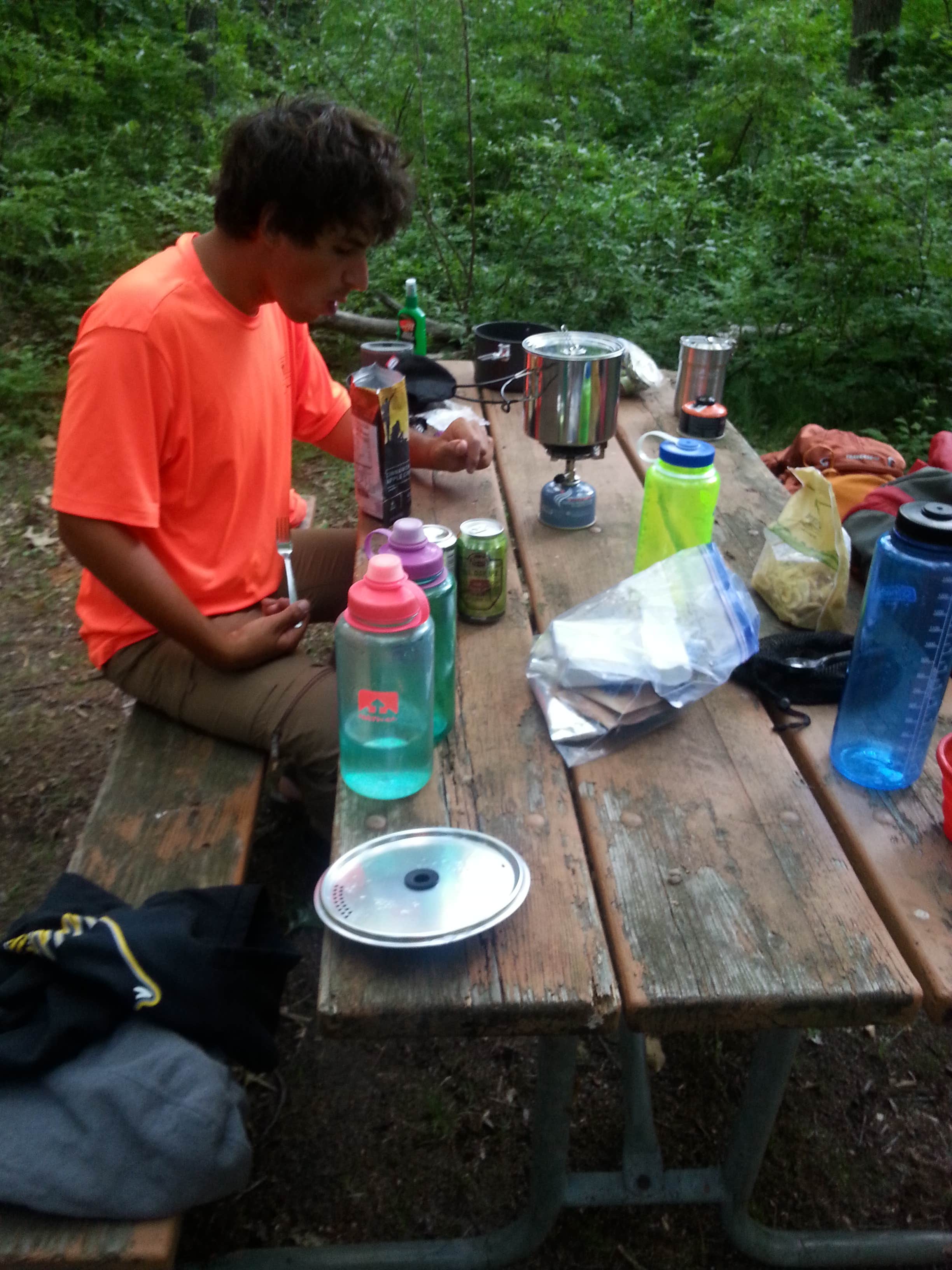 Camper submitted image from The Pines Rustic Campground — Waterloo Recreation Area - 2