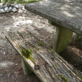 Our picnic table seat was deteriorated.