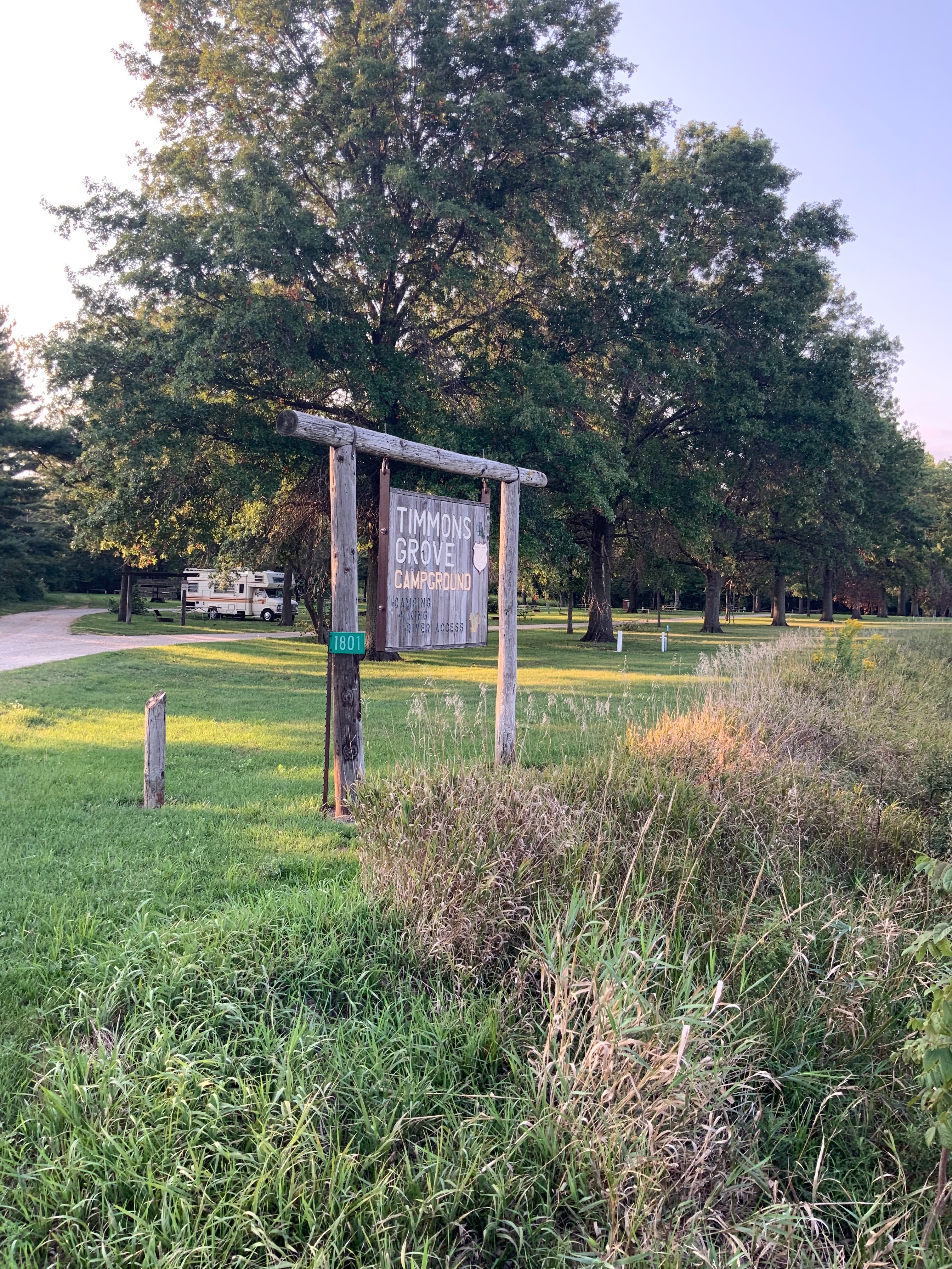 Camper submitted image from Timmons Grove County Park - 1