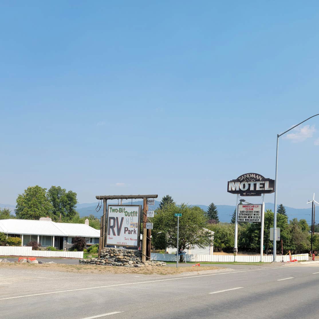 Two Bit Outfit Camping Libby, MT