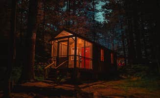 Kimberly's photo of a cabin at Lamb City Campground near Brookfield, MA