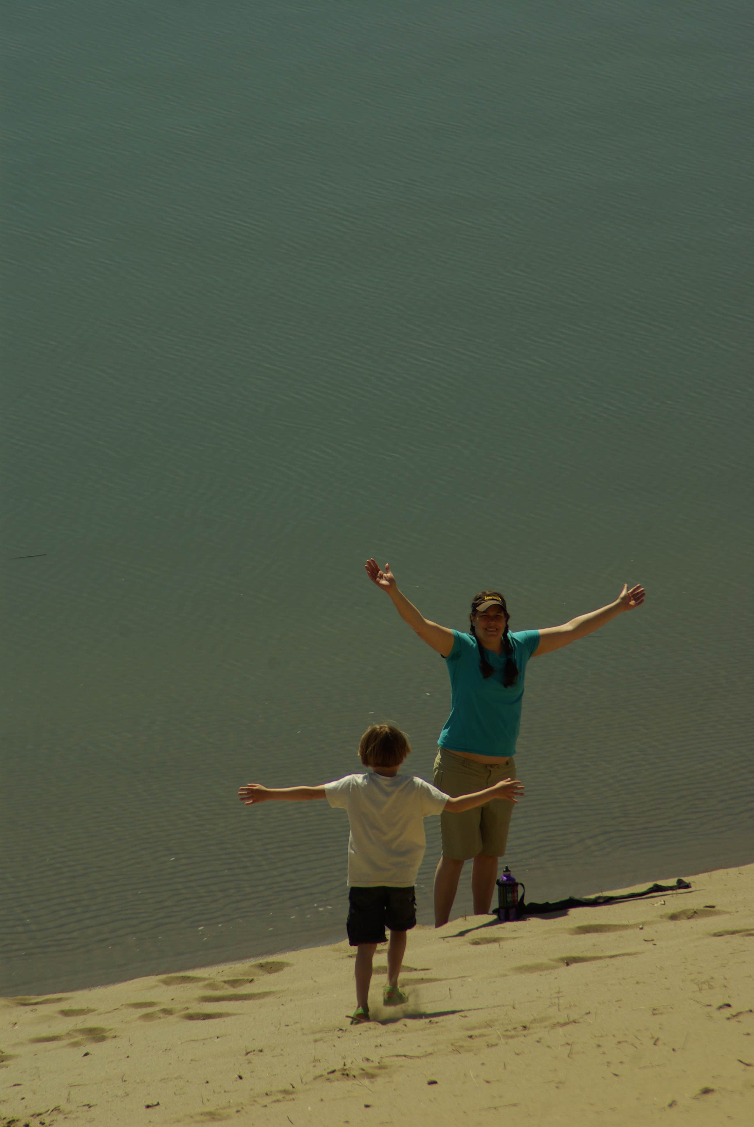 Camper-submitted photo at Jones Bay Campground — Steamboat Rock State Park near Coulee Dam, WA