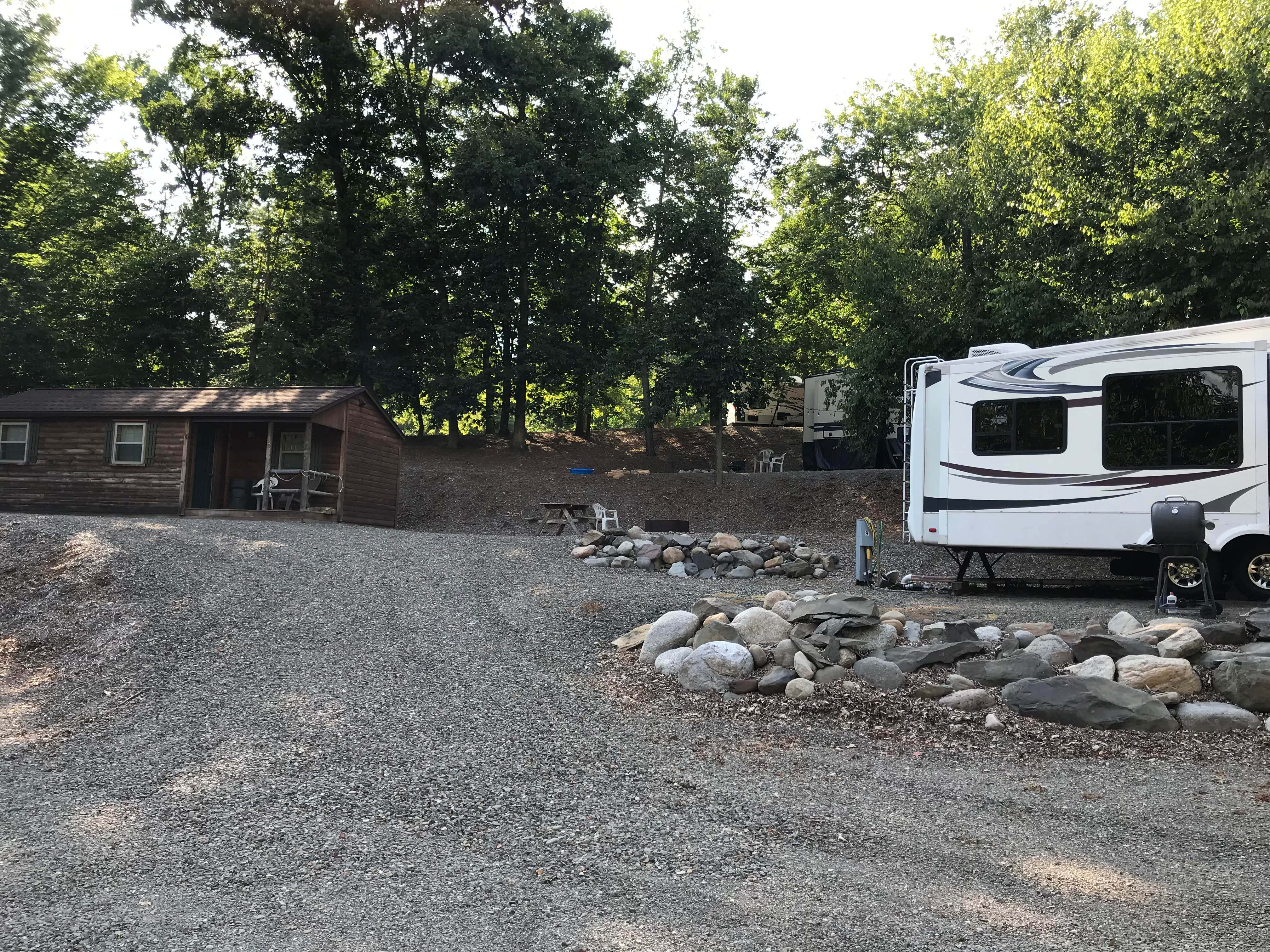 Debbie H.'s photo of rv camping at Bodnarosa Campground near Conyngham, PA