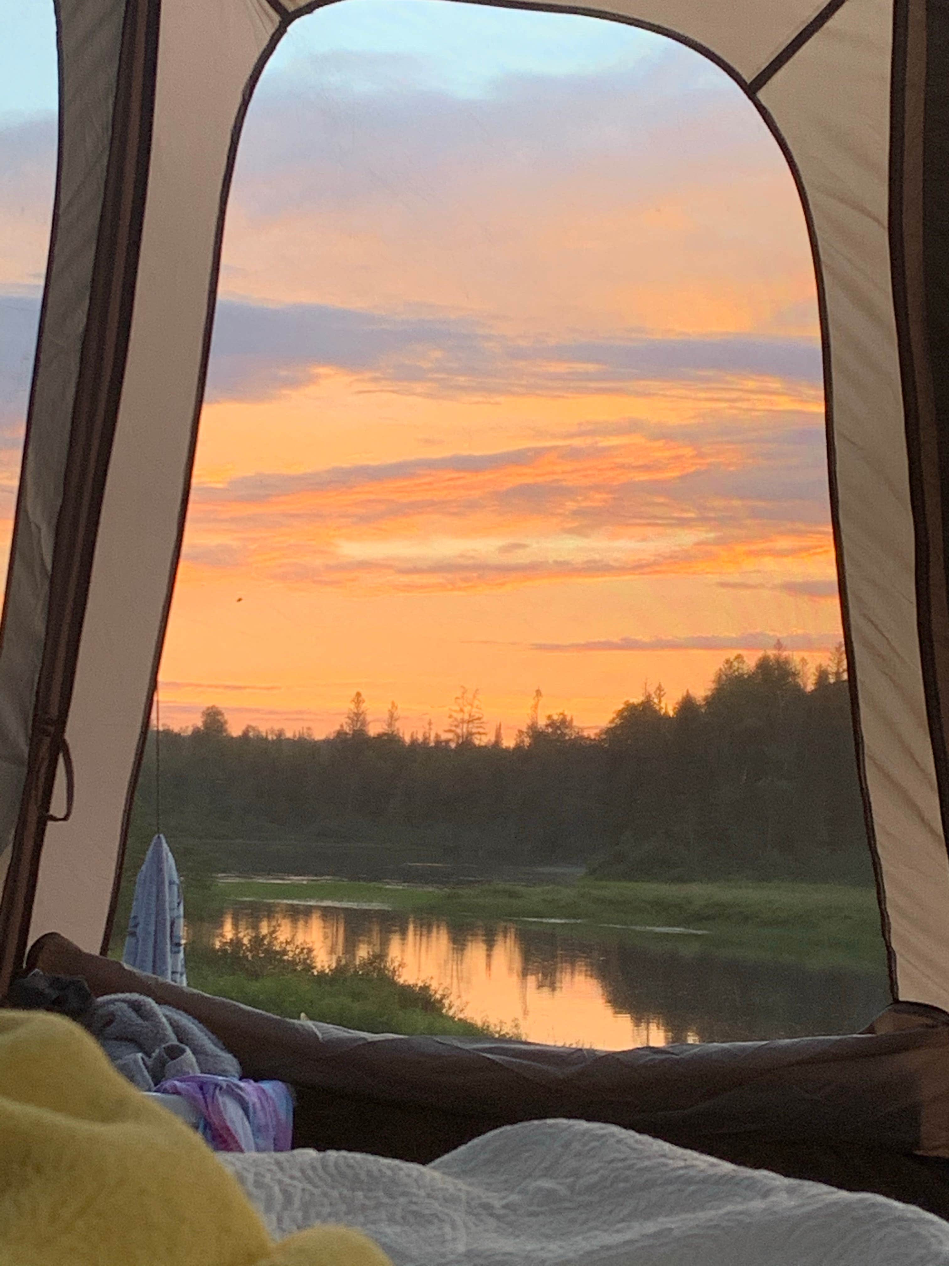 Ryan B.'s photo at Moose Rapids Campground near Republic, MI