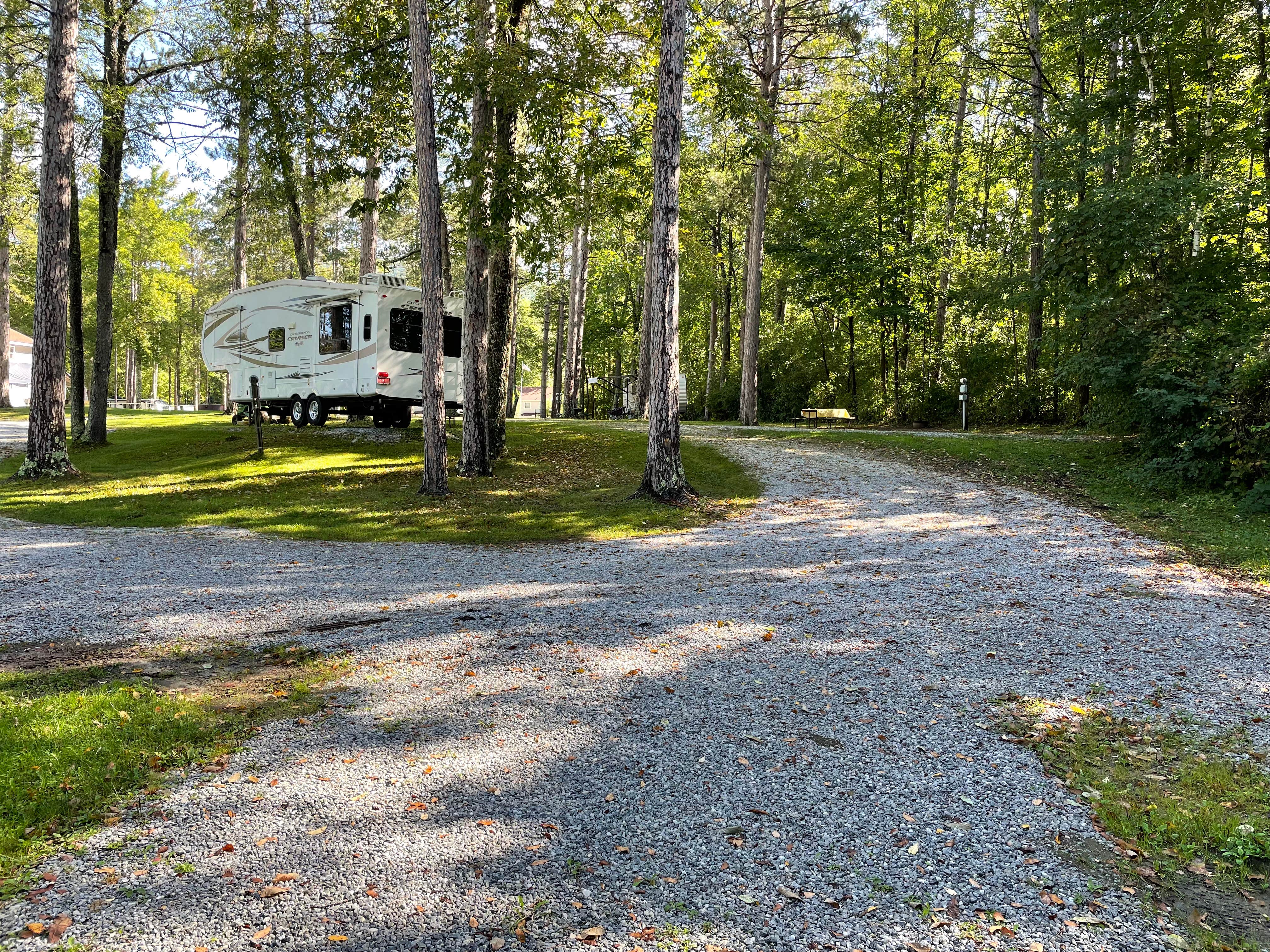 Katie E.'s photo of rv camping at Dorset RV Park near Spofford, NH