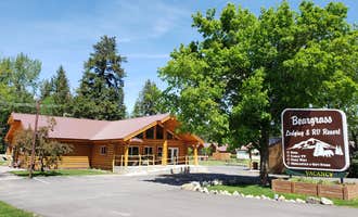Camping near Dorris Creek Road: Beargrass Lodging & RV Resort, Hungry Horse, Montana