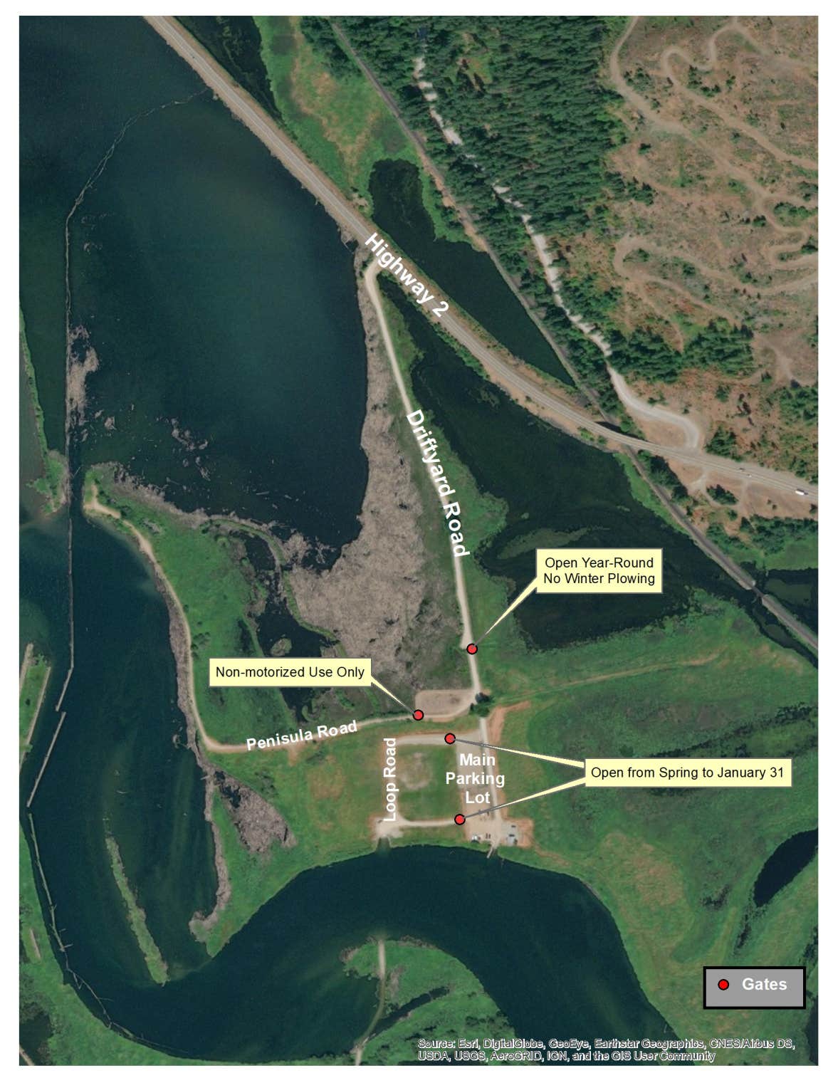 Camper-submitted photo at Clark Fork Drift Yard near Kootenai, ID