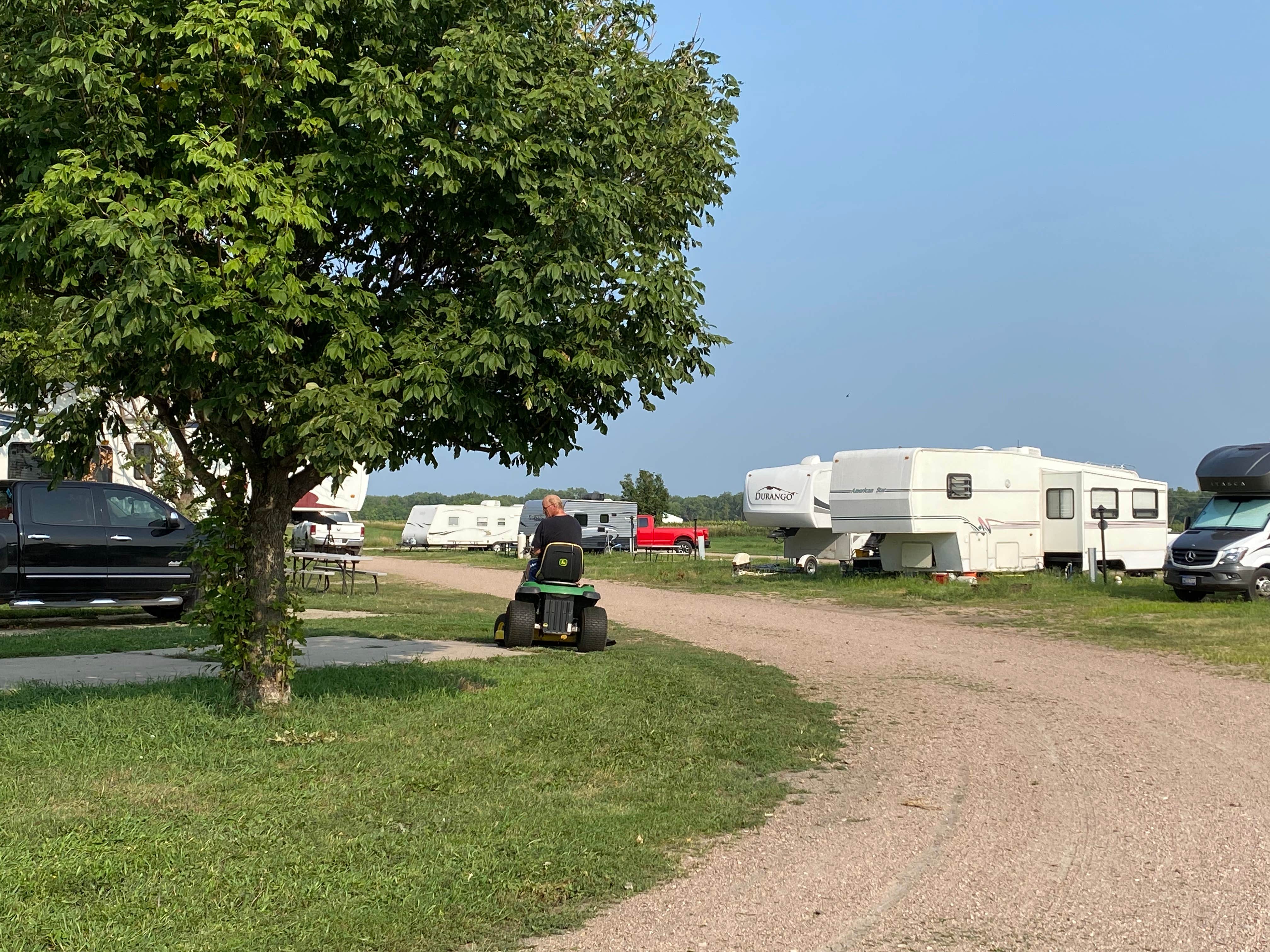 Shannon G.'s photo of rv camping at Firefly Meadows near Hastings, NE