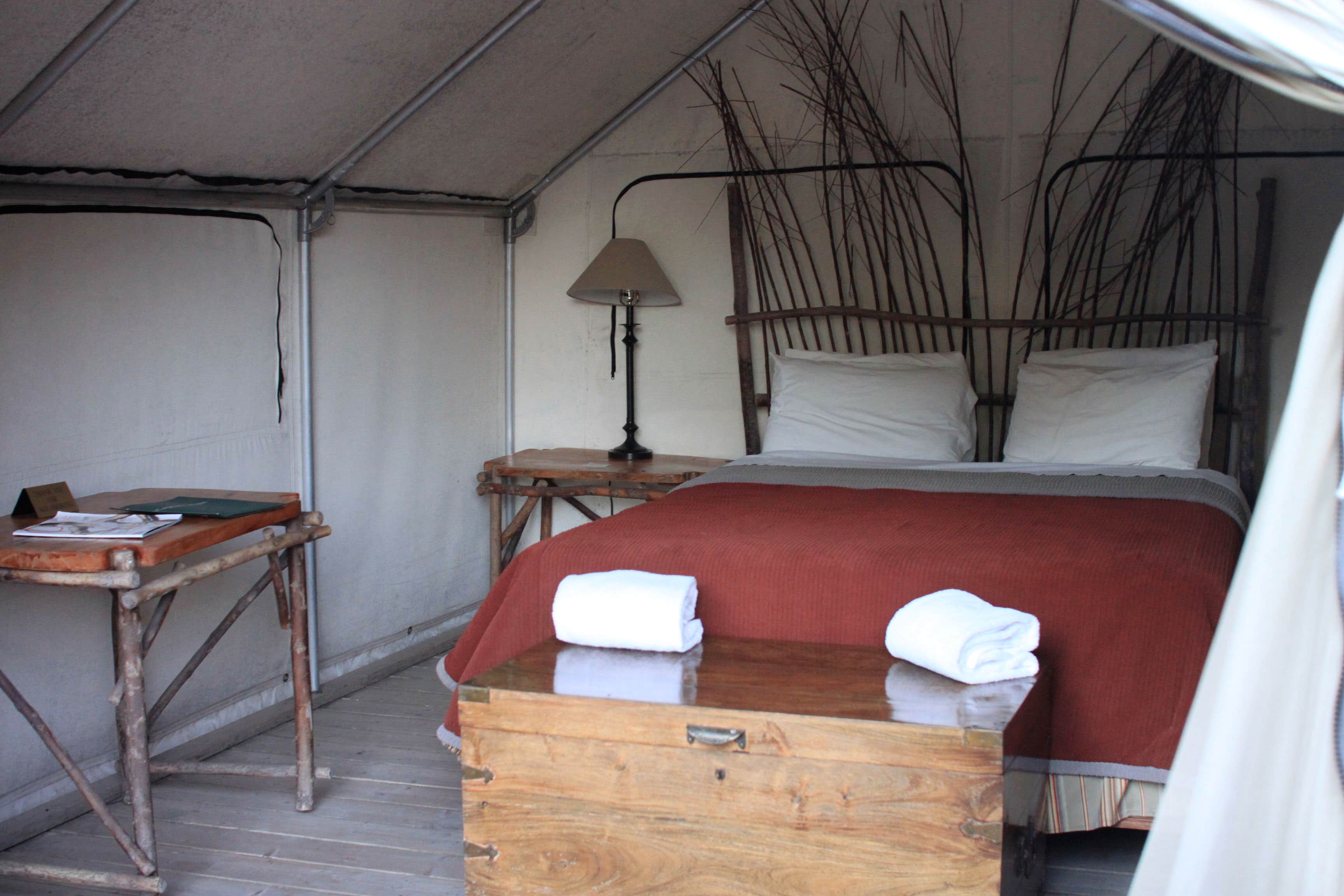Momma H.'s photo of glamping accommodations at Sun Outdoors Santa Barbara near Santa Ynez, CA