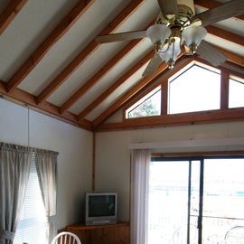 Inside the cottage