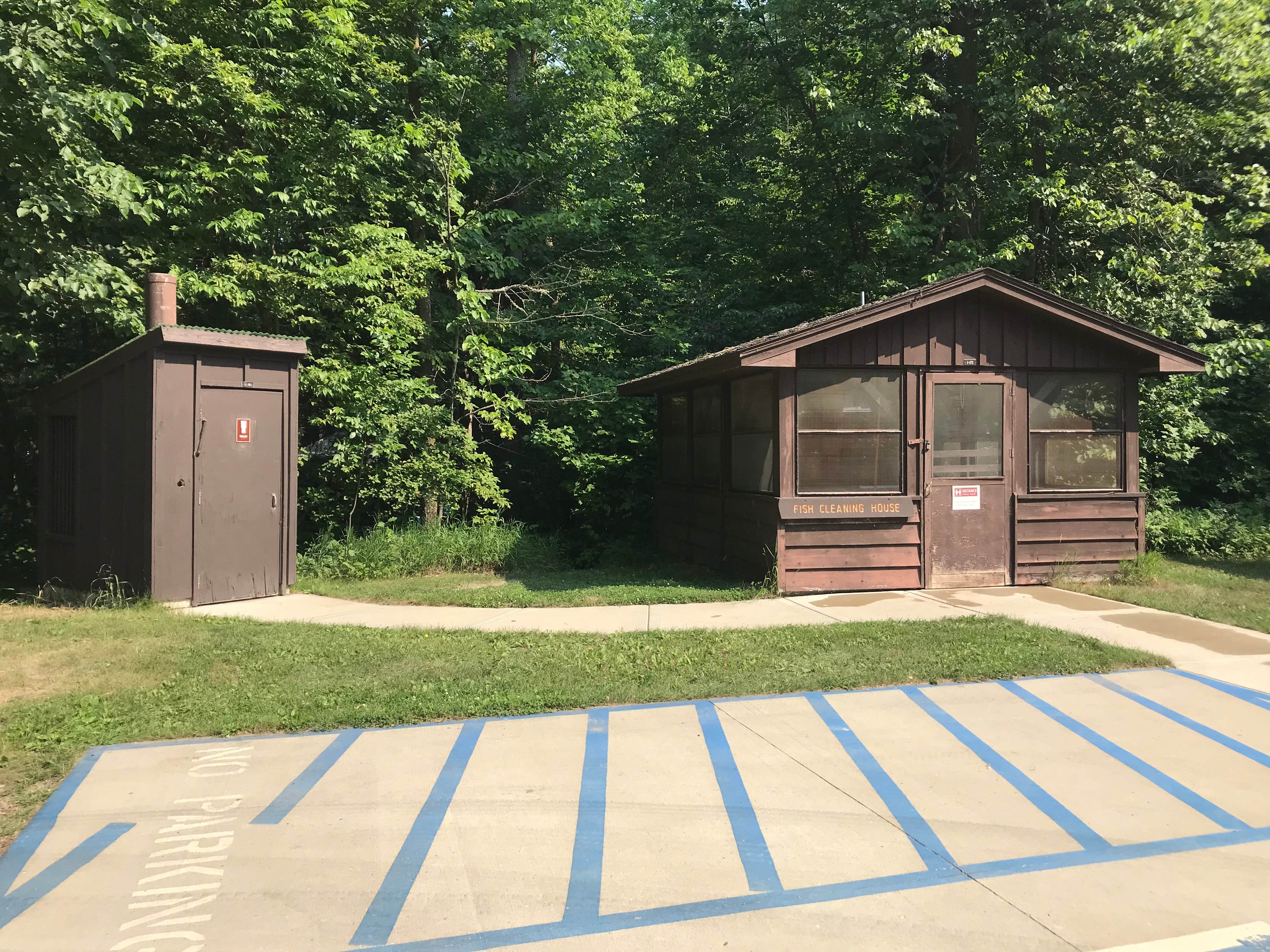 Beth D.'s photo of a cabin at Bear Paw Campground — Itasca State Park near Cass Lake, MN