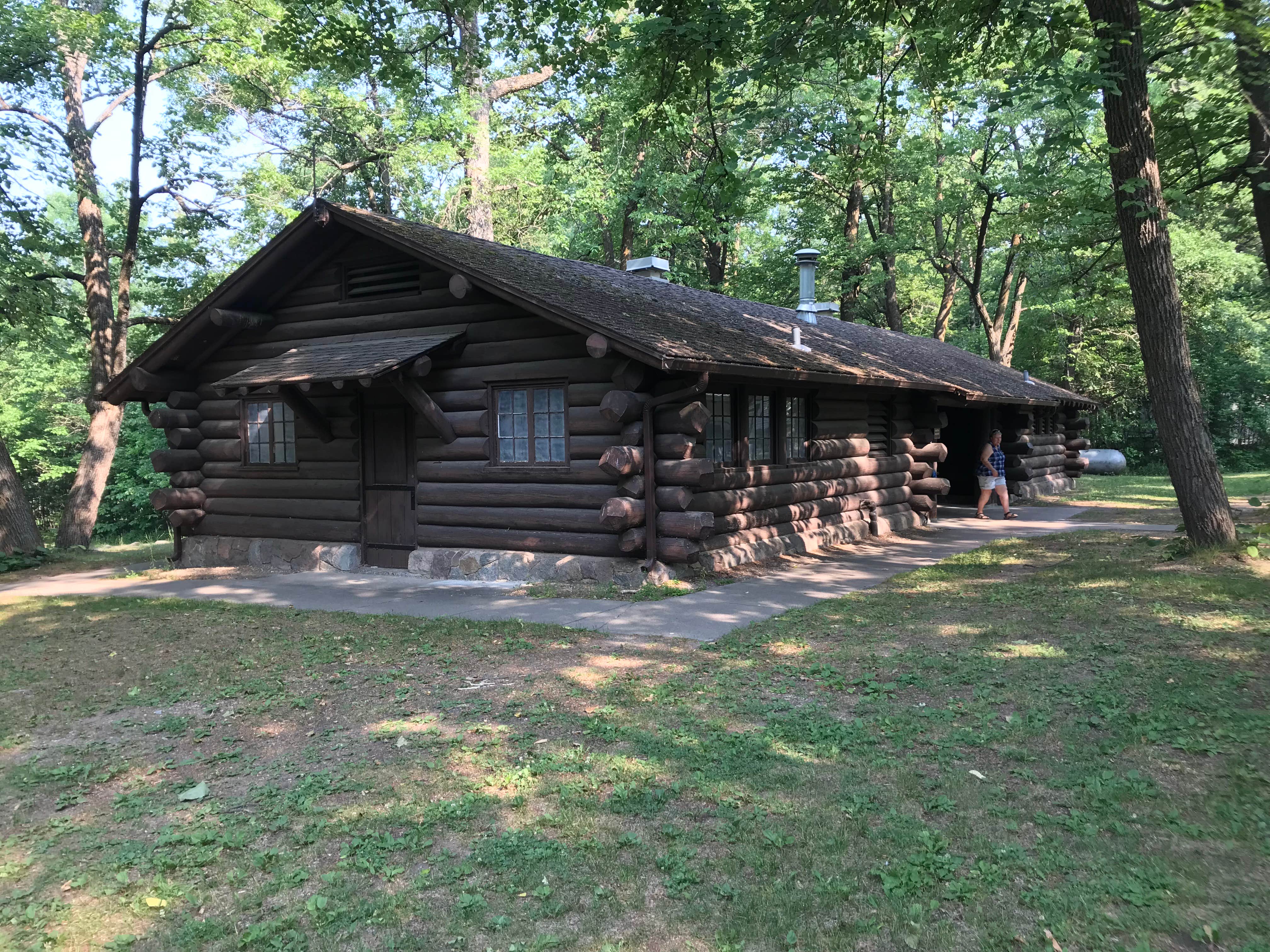 Beth D.'s photo of a cabin at Bear Paw Campground — Itasca State Park in Minnesota