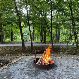 Perfect campfire