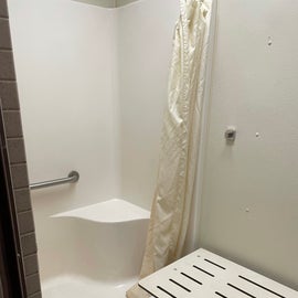 Clean shower house