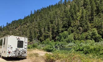 Camping near Canyon Gulch by Eight Dollar Moutain: Rocky Riffle, Merlin, Oregon