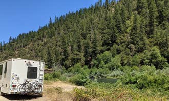 Camping near Siskiyou National Forest Sam Brown Horse Campground: Rocky Riffle, Merlin, Oregon