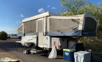 Chris P.'s photo of rv camping at Lyman Lake State Park Campground near Alpine, AZ