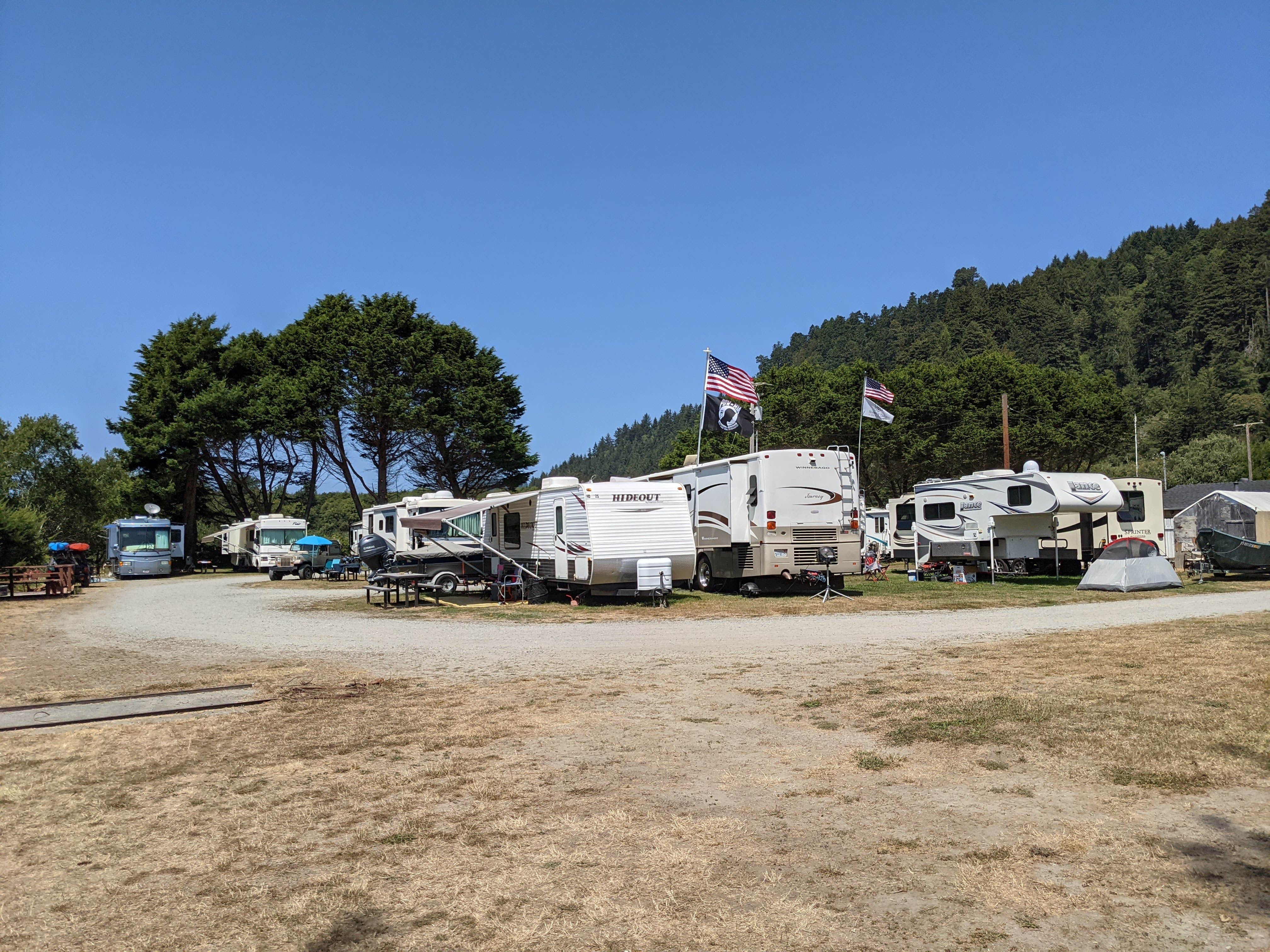 Laura M.'s photo of rv camping at Chinook RV Resort near Redwood National Park