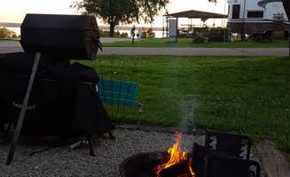 Marti A.'s photo of rv camping at Sunset Ridge — Milford State Park near Milford Lake