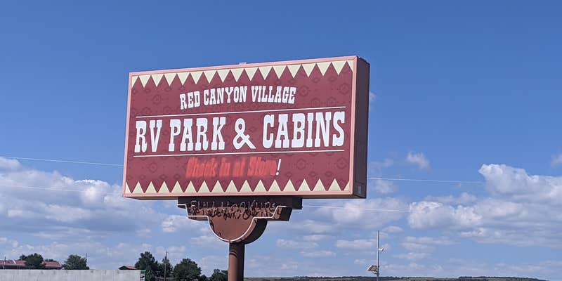 Camper submitted image from Red Canyon Village RV Park