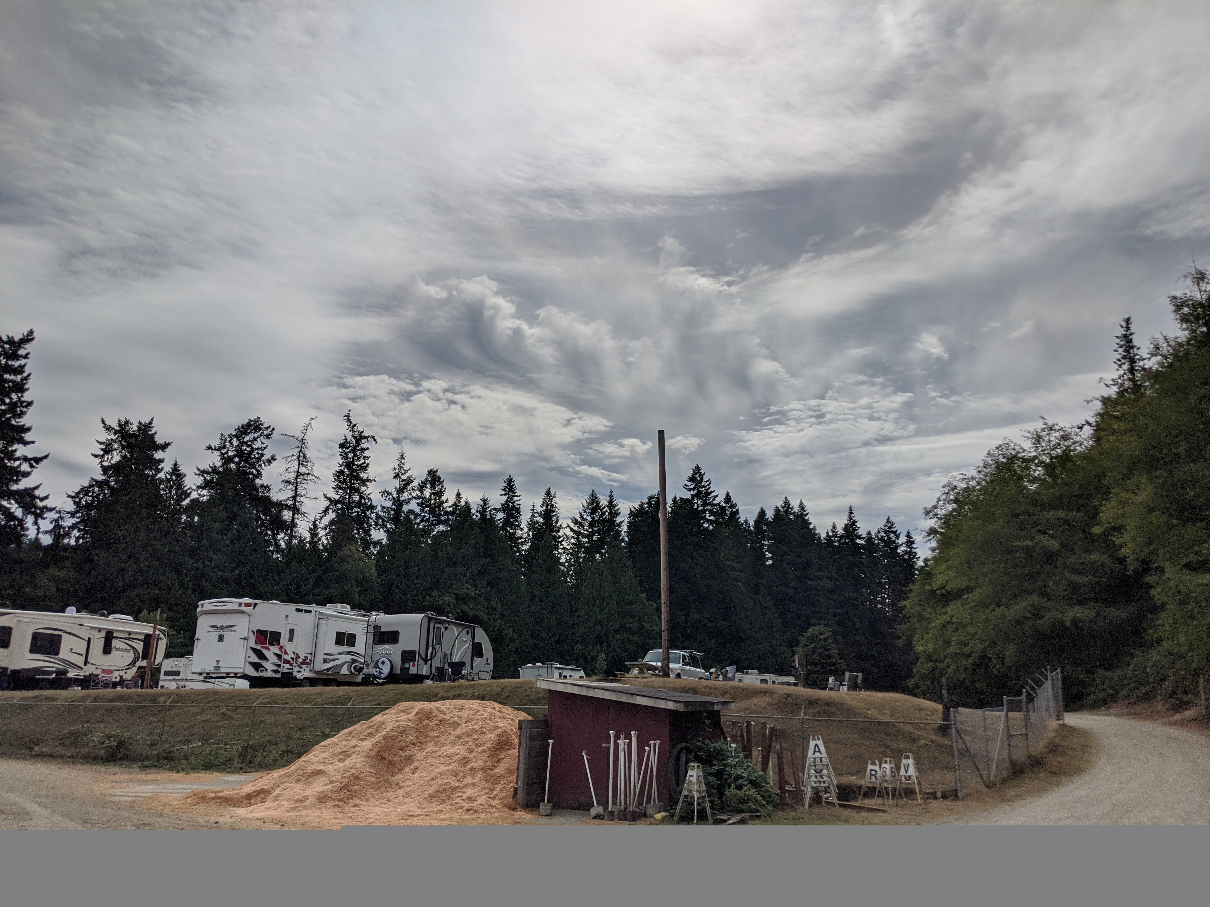 Camper submitted image from Whidbey Island Fairgrounds Campsite - TEMPORARILY CLOSED - 1