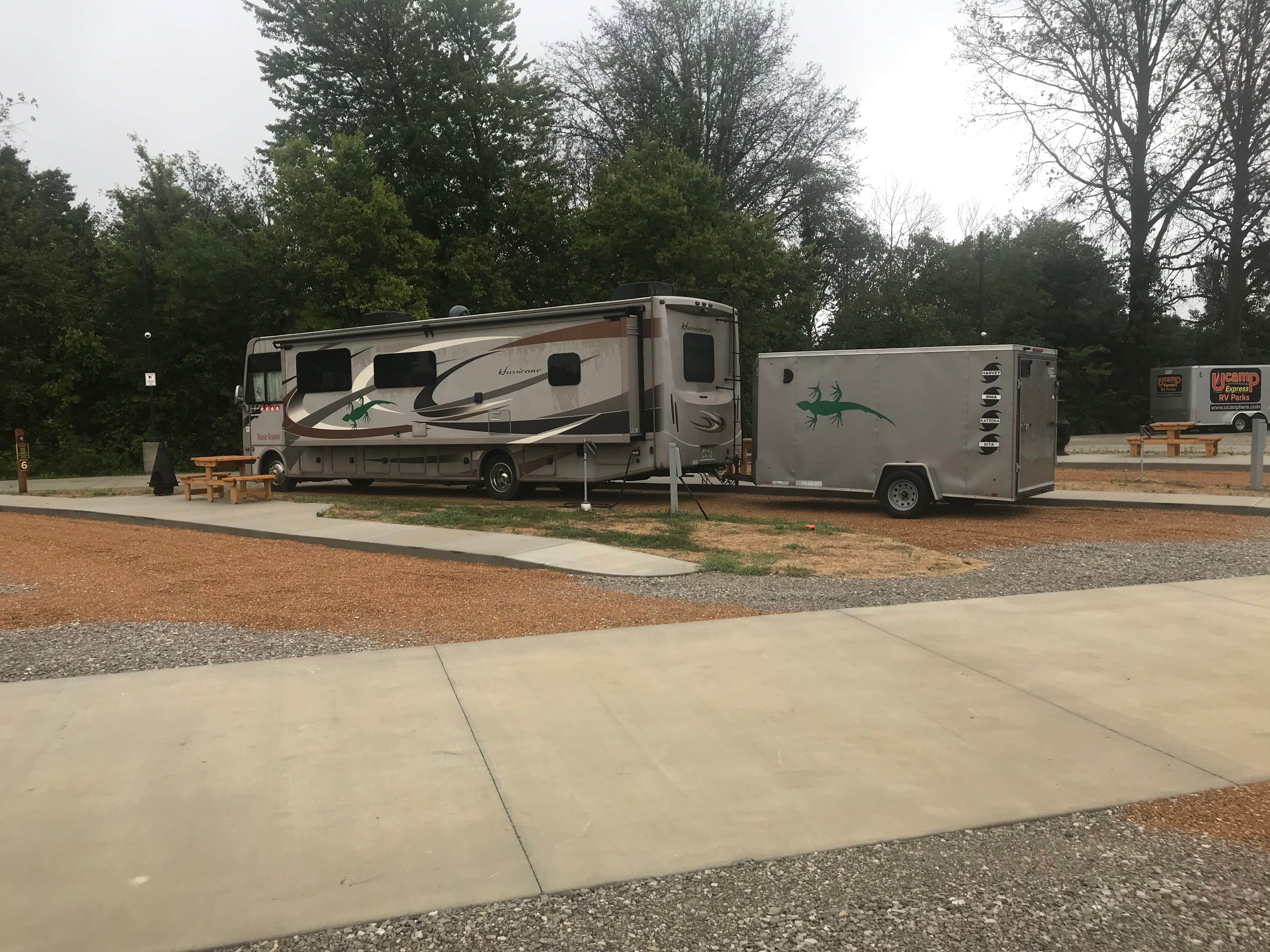 Sam P.'s photo of rv camping at UcamP Express RV Park near Trenton, IL