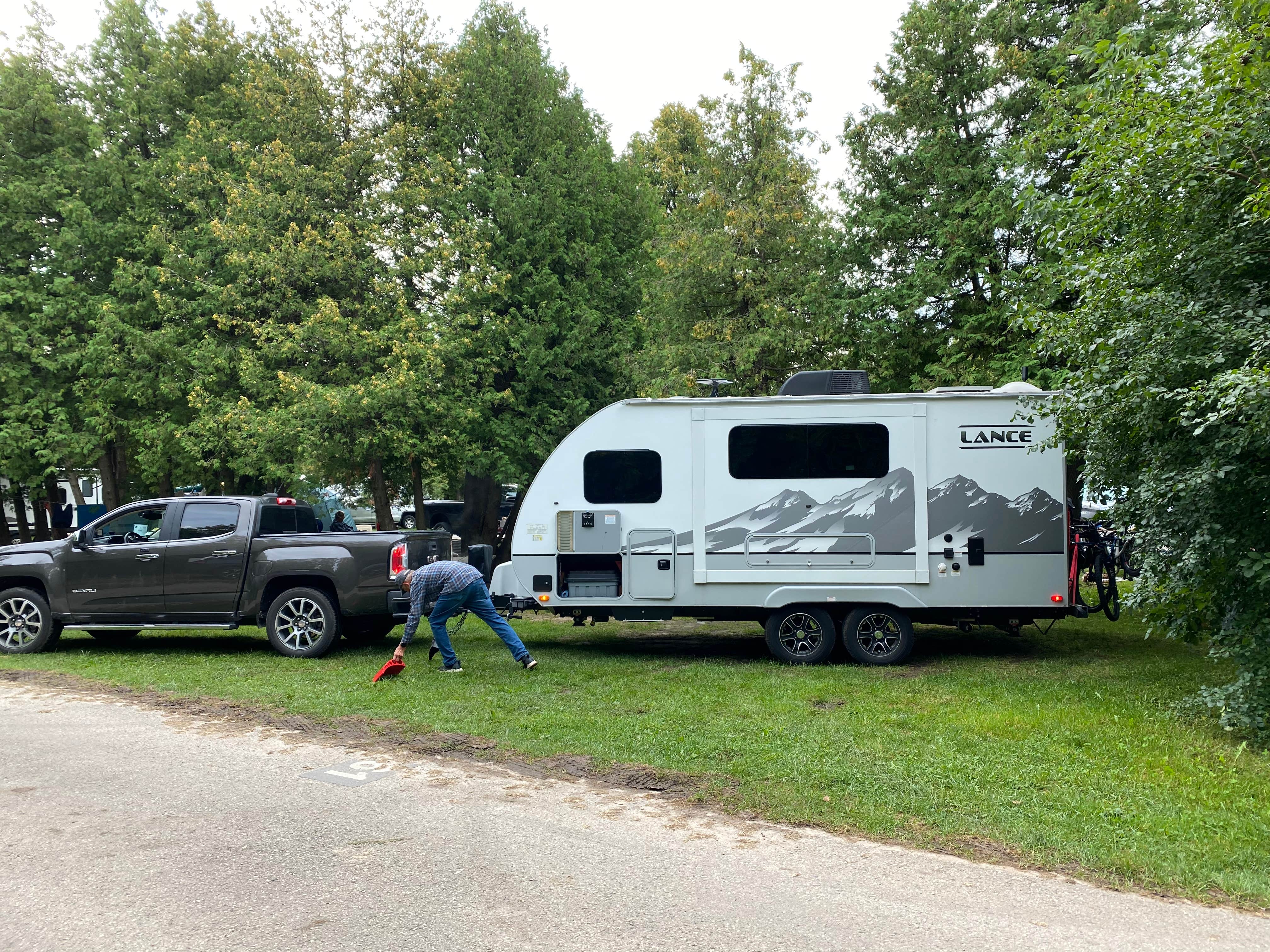 Carol J.'s photo at Straits State Park Campground near Carp Lake, MI