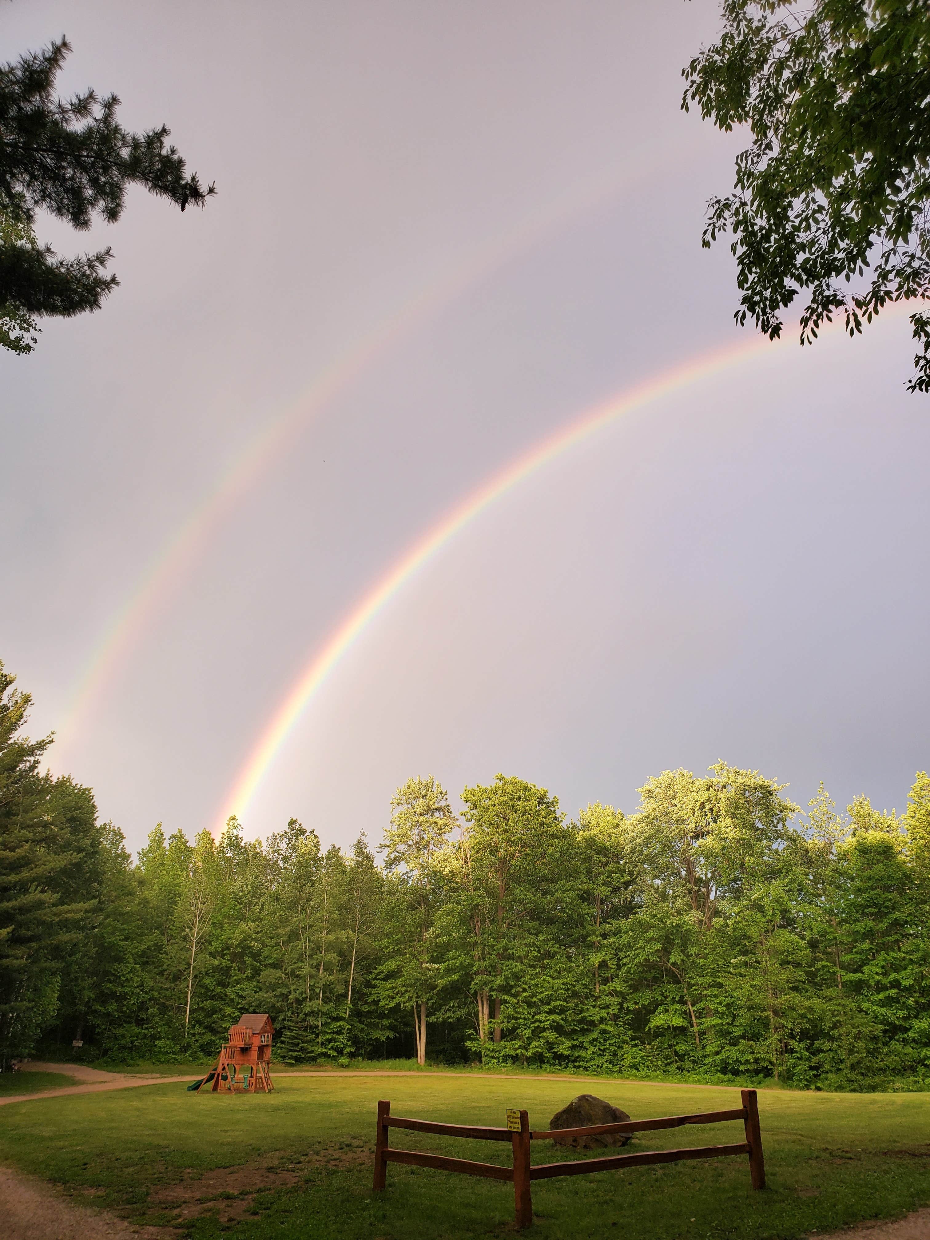 Camper-submitted photo at Diamond Lake Family Campground and Trout Farm near Mountain, WI