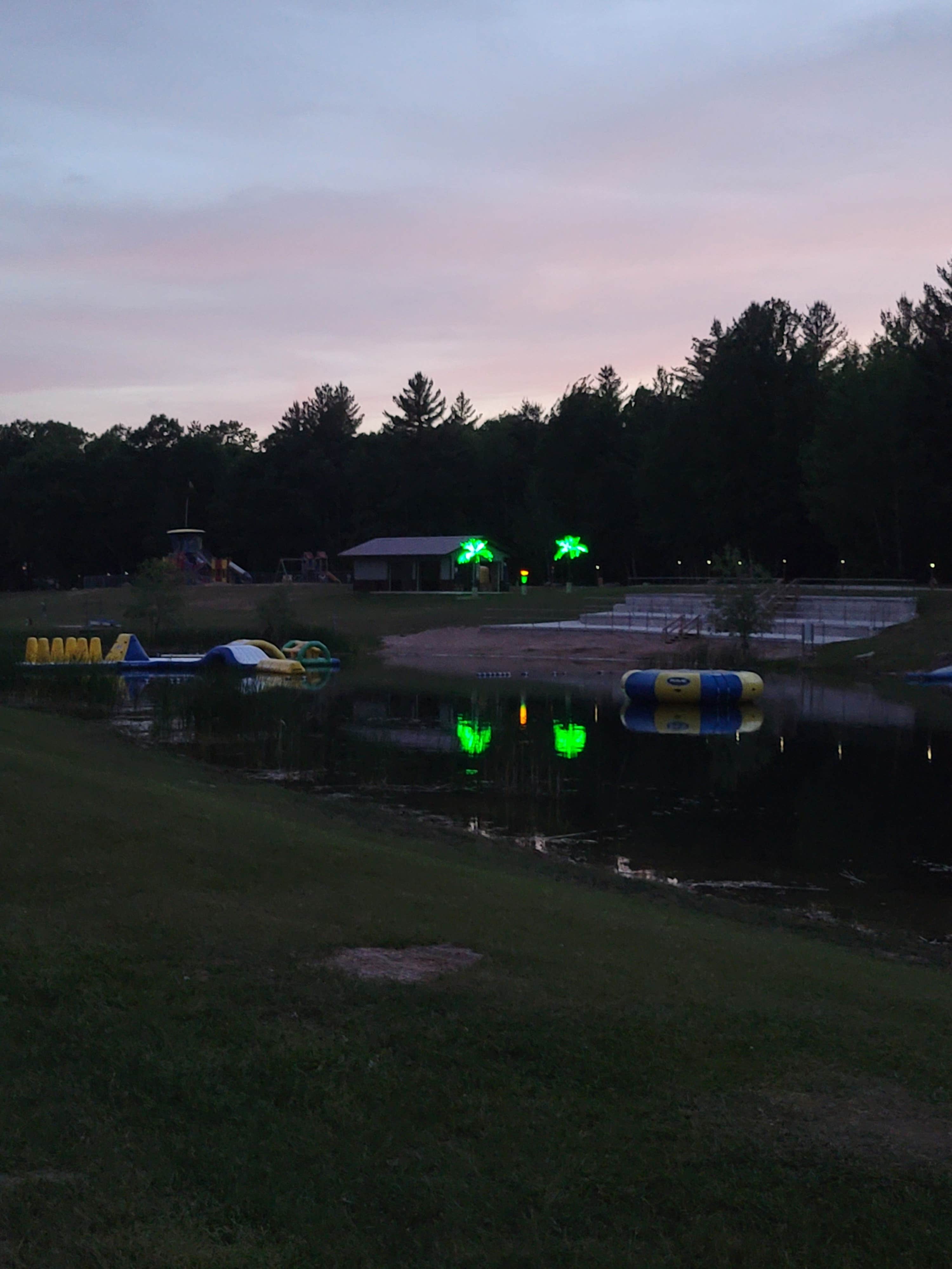 Camper-submitted photo at Diamond Lake Family Campground and Trout Farm near Mountain, WI