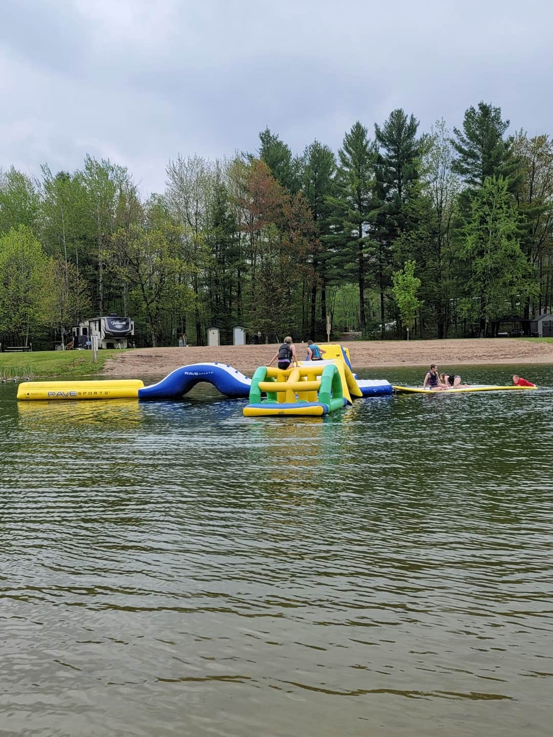 Camper-submitted photo at Diamond Lake Family Campground and Trout Farm near Mountain, WI
