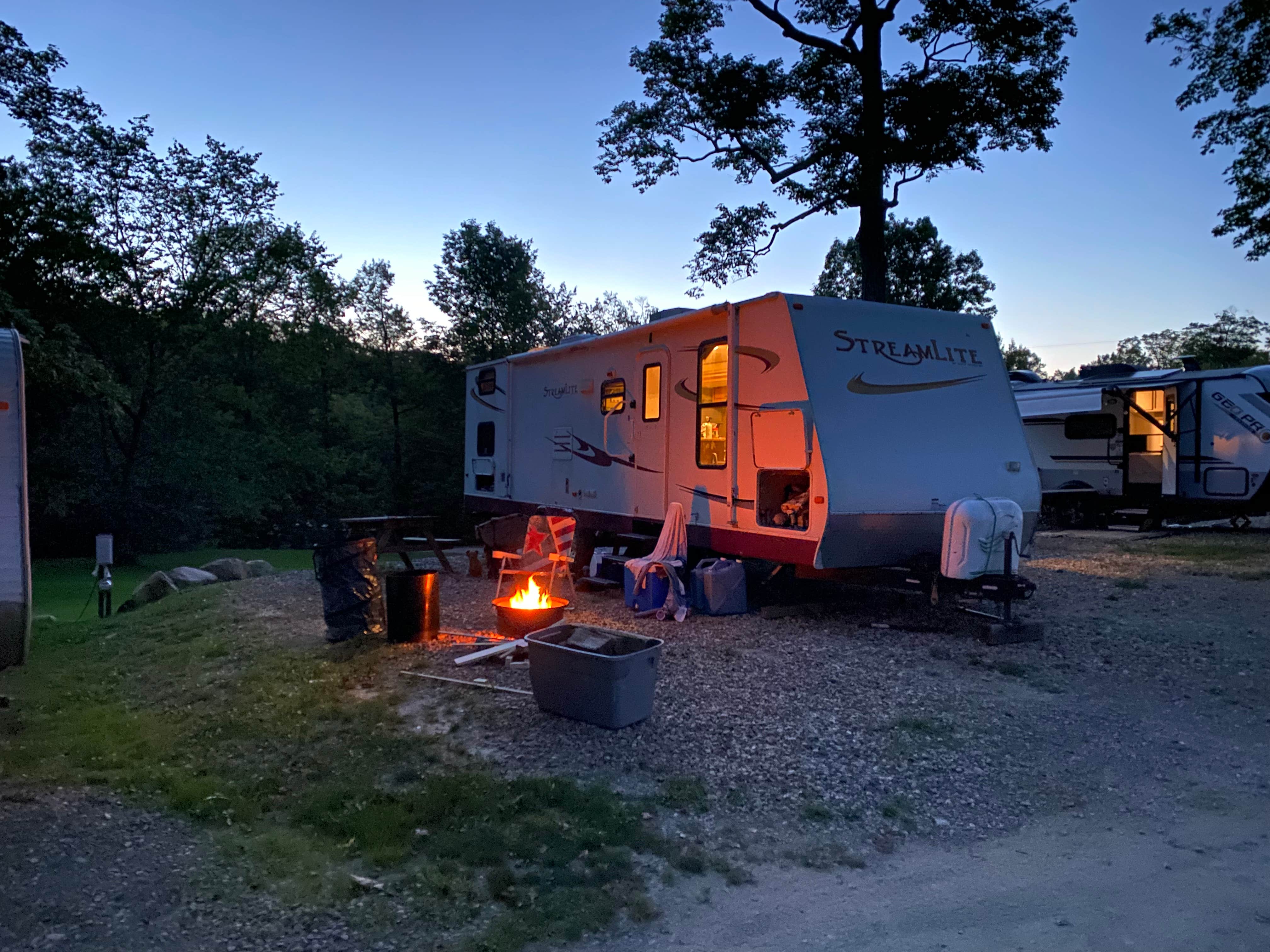 Camper-submitted photo at Woodside Lake Park near Beachwood, OH
