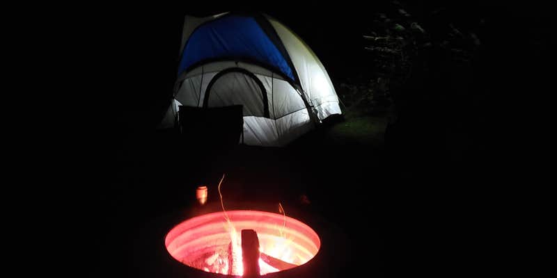 Camper submitted image from McGinnis Lake Modern Campground — Holly Recreation Area