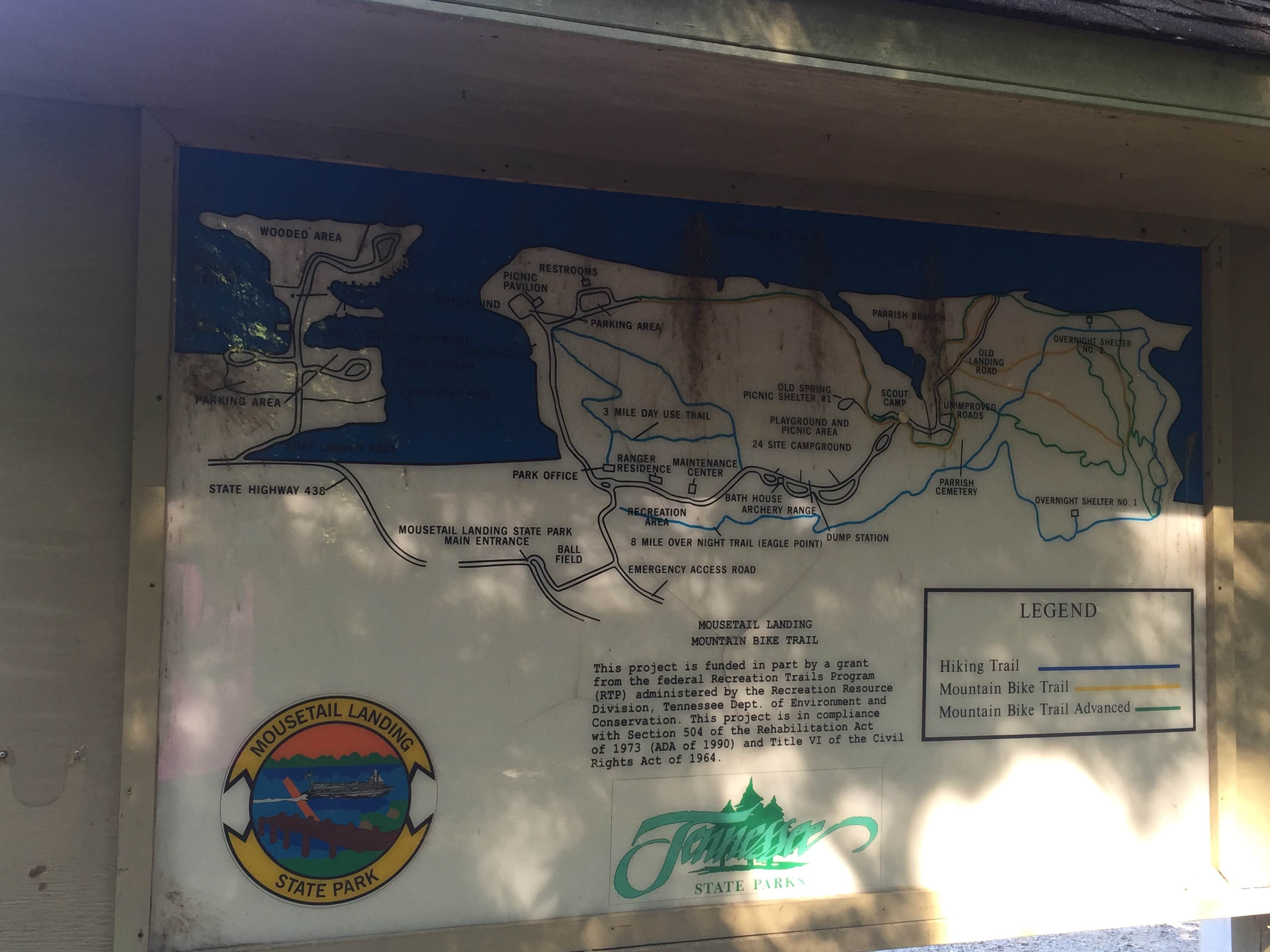 Camper submitted image from Spring Creek Primitive Campground — Mousetail Landing State Park - 5