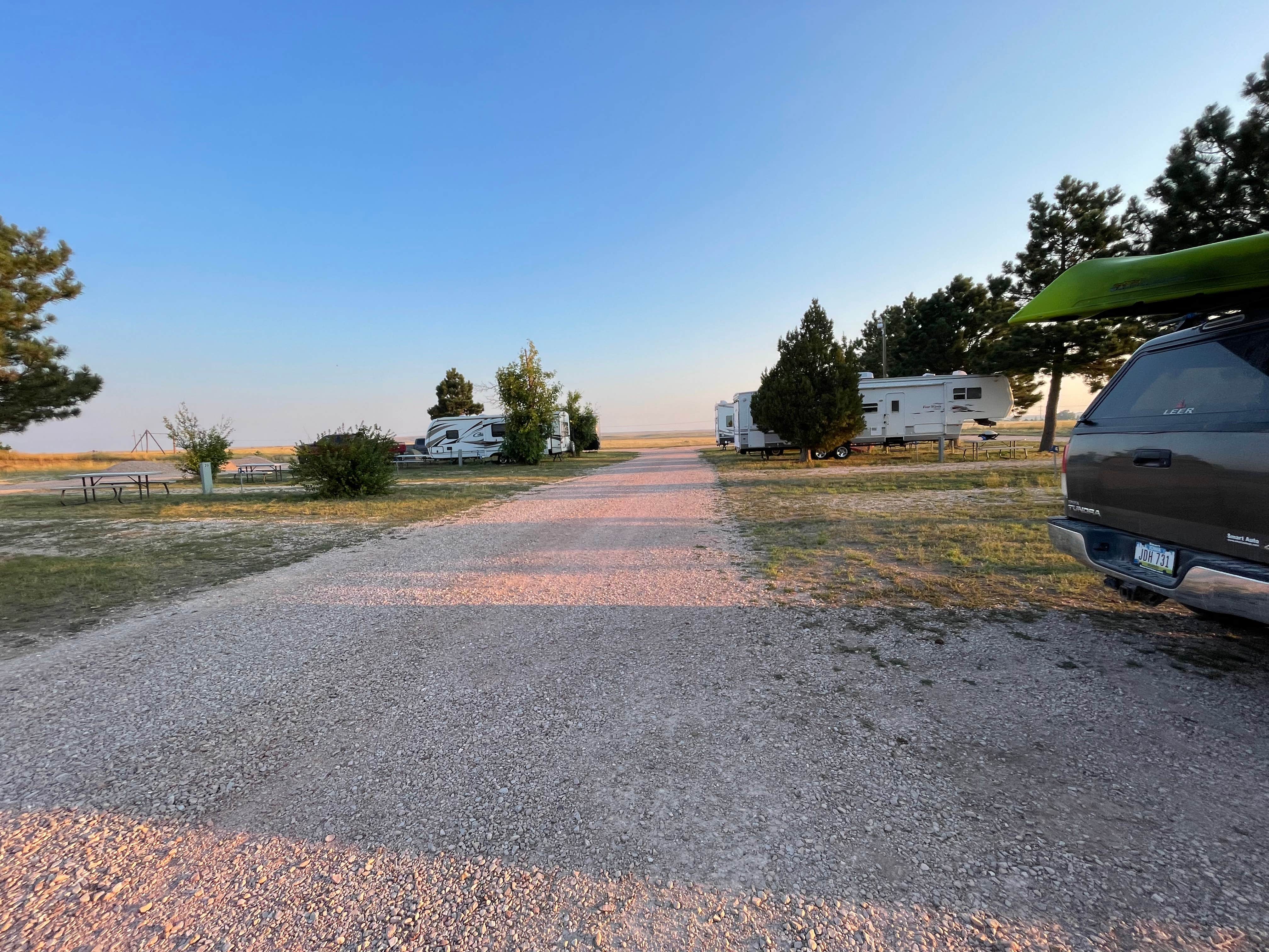 Camping near Lone Pine Campground: Prairie View Campground, Harrison, Wyoming